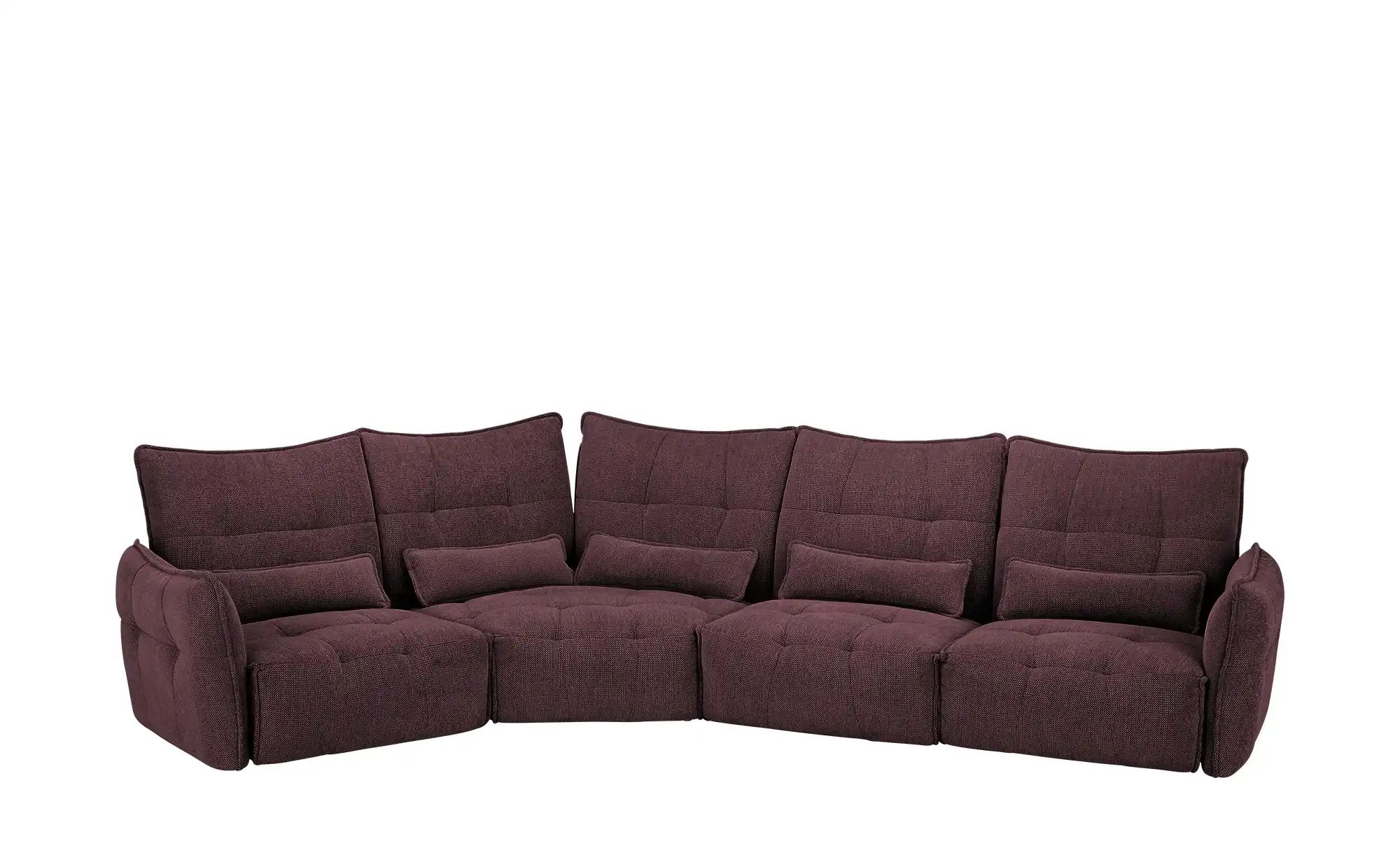 Ecksofa  Jeaneva ¦ rot ¦ Maße (cm): B: 471 H: 101 T: 200.0 Polstermöbel > S günstig online kaufen