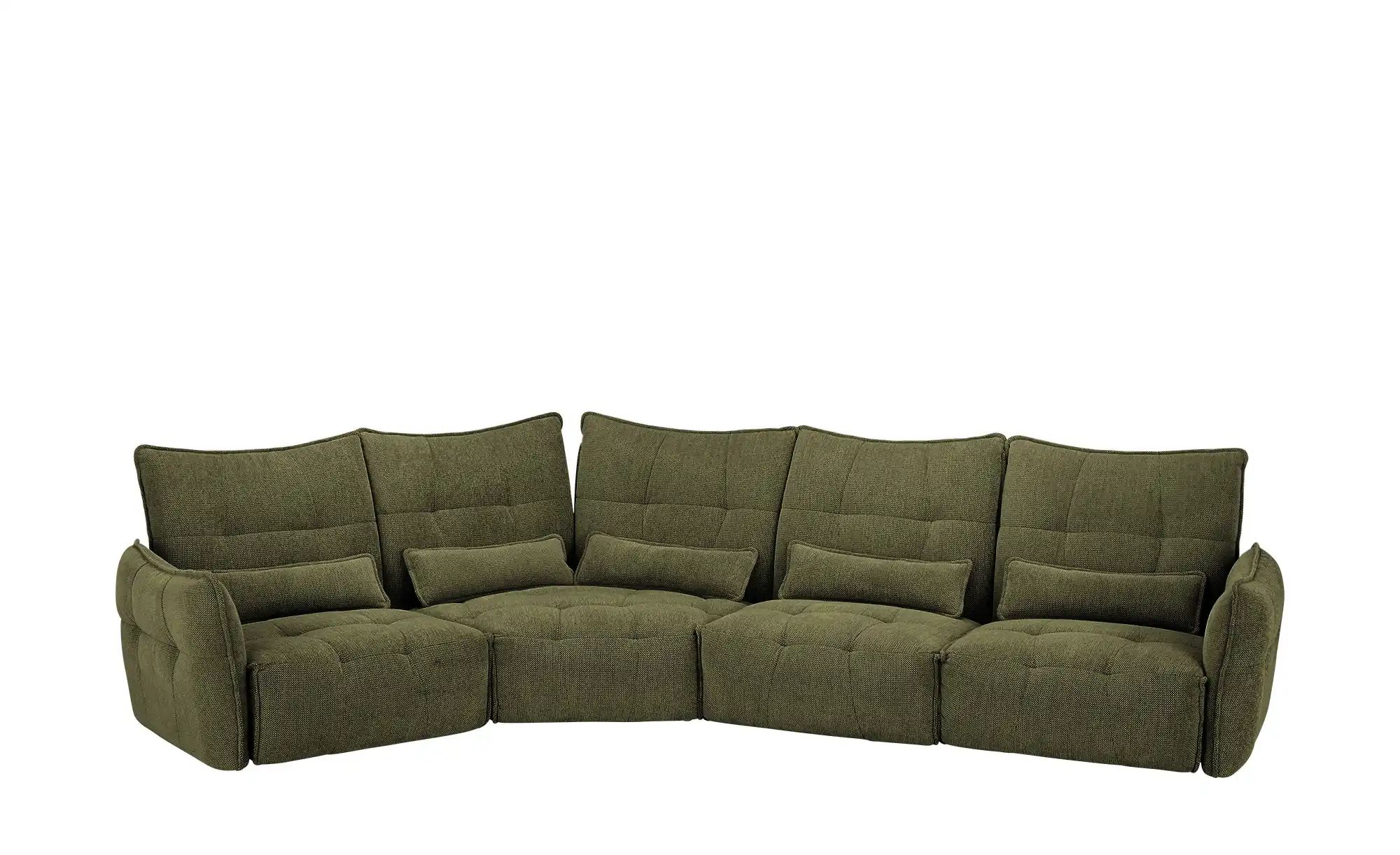 Ecksofa  Jeaneva ¦ grün ¦ Maße (cm): B: 471 H: 101 T: 200 Polstermöbel > So günstig online kaufen