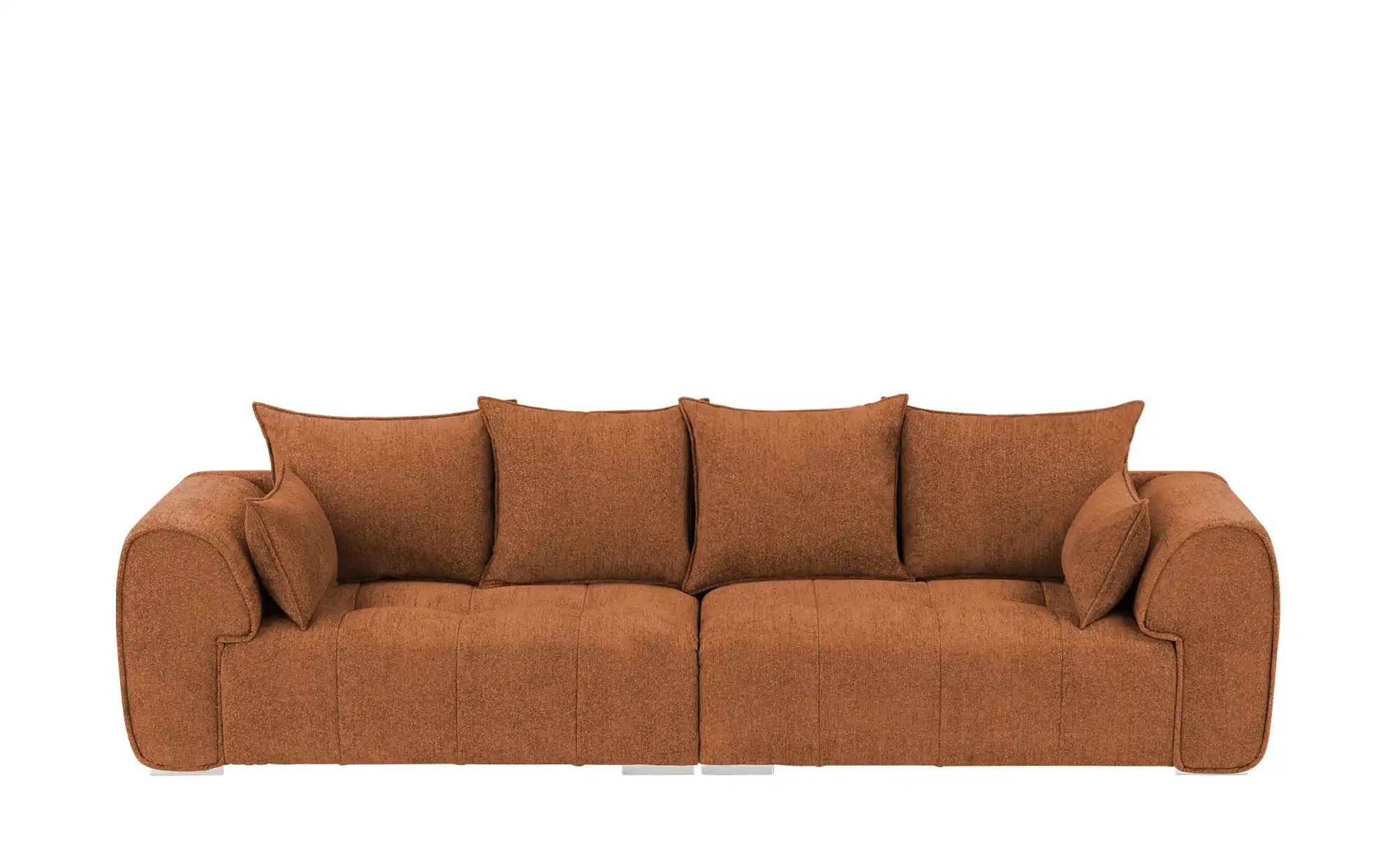 uno Big Sofa London ¦ orange ¦ Maße (cm): B: 316 H: 72 T: 112.0 Polstermöbel > Sofas > 3-Sitzer - Höffner