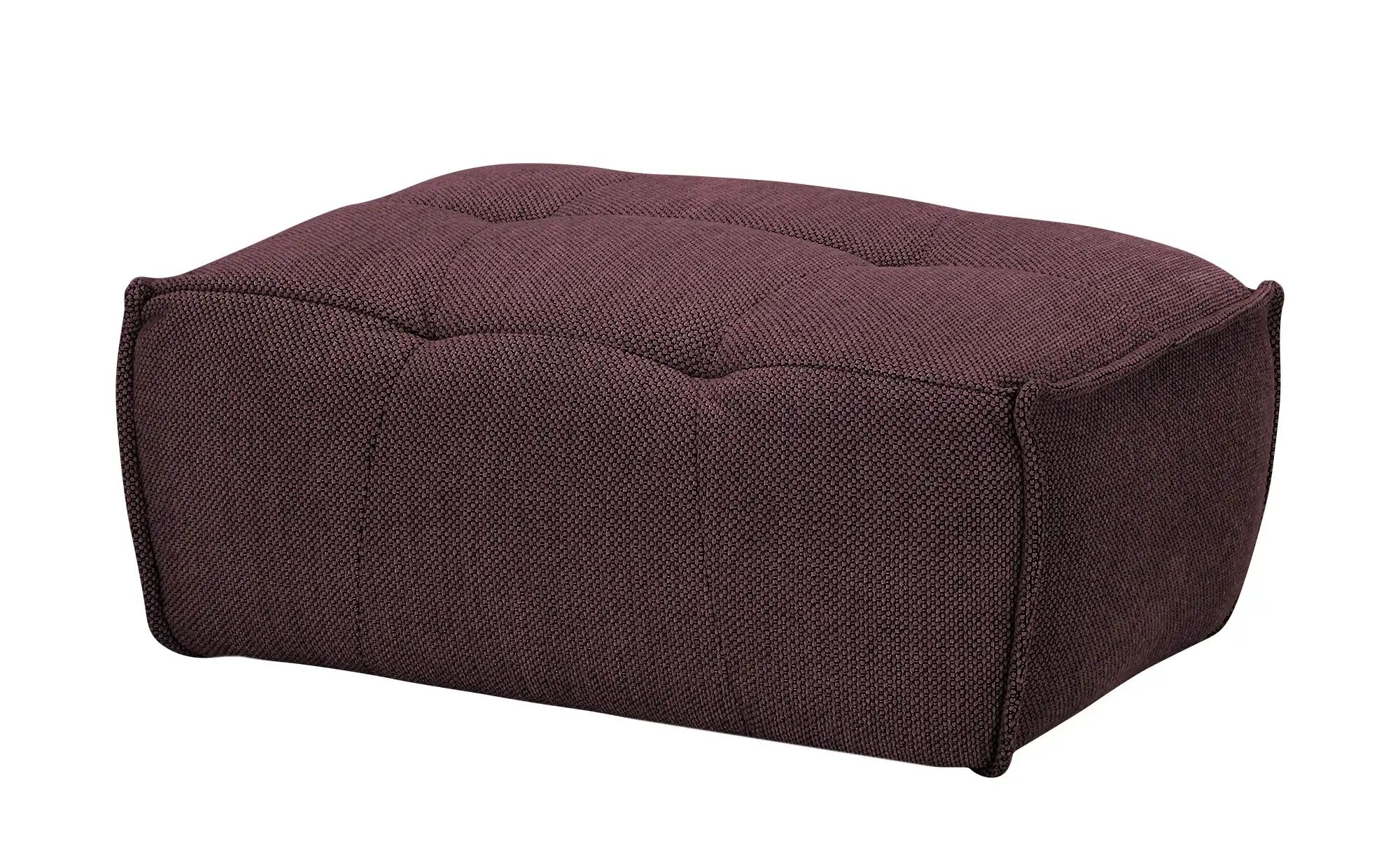 Hocker  Jeaneva ¦ rot ¦ Maße (cm): B: 90 H: 38 T: 64 Polstermöbel > Hocker günstig online kaufen