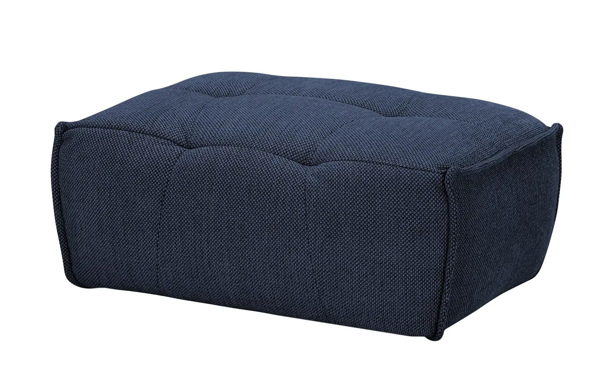 Hocker  Jeaneva ¦ blau ¦ Maße (cm): B: 90 H: 38 T: 64 Polstermöbel > Hocker günstig online kaufen