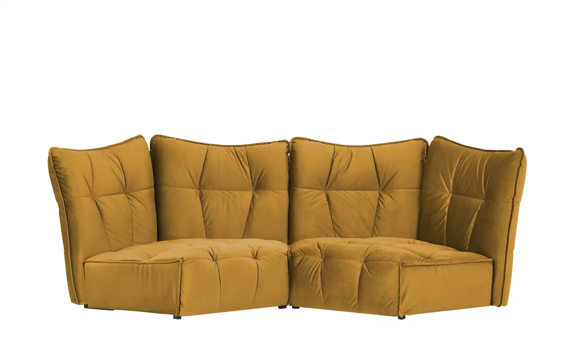 Einzelsofa  Jeaneva ¦ gelb ¦ Maße (cm): B: 300 H: 101 T: 151.0 Polstermöbel günstig online kaufen
