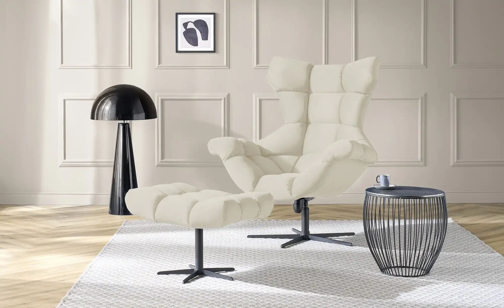 switch Sessel aus Samt Sensi ¦ beige ¦ Maße (cm): B: 103 H: 119 T: 84.0 Pol günstig online kaufen