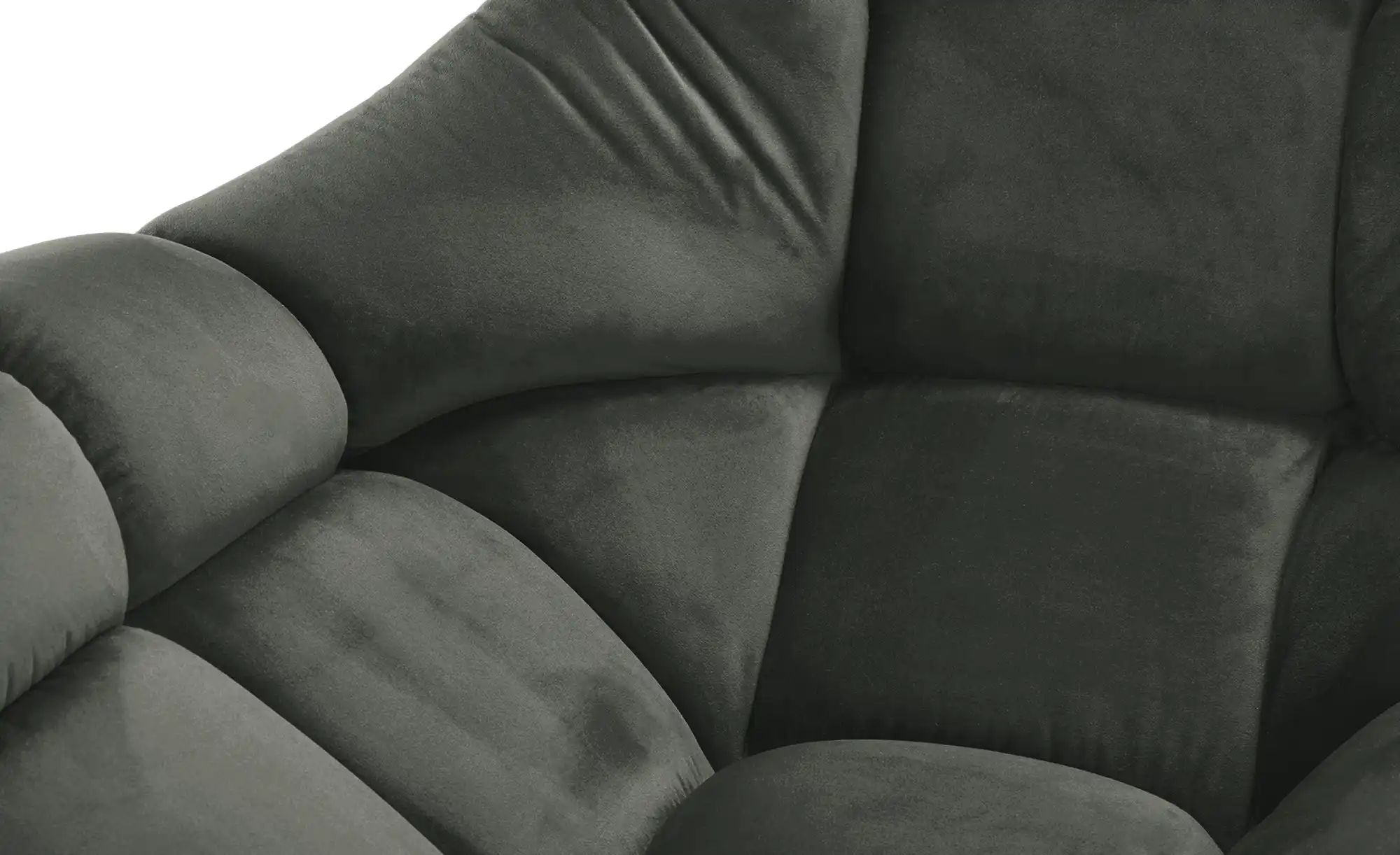 Thumbnail - switch Sessel aus Samt Sensi ¦ grau ¦ Maße (cm): B: 103 H: 119 T: 84.0 Polstermöbel > Sessel > Relaxsessel - Höffner