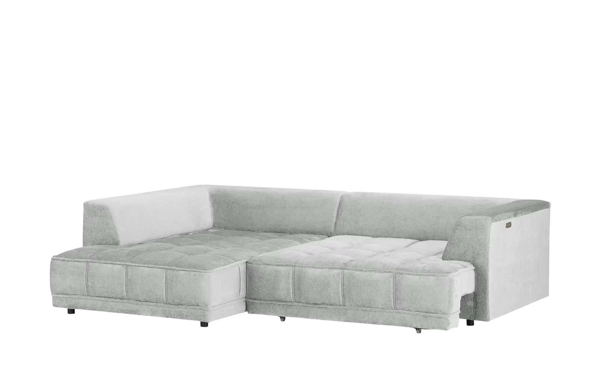 switch Ecksofa aus Samt Tiga ¦ grau ¦ Maße (cm): B: 285 H: 88 T: 205 Polste günstig online kaufen