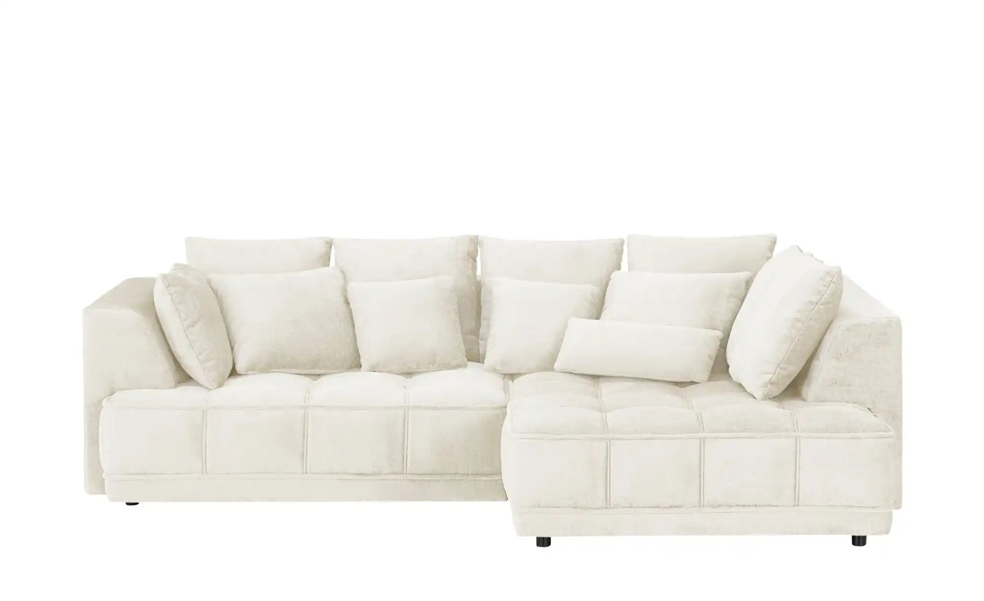 switch Ecksofa aus Samt Tiga ¦ creme ¦ Maße (cm): B: 285 H: 88 T: 205 Polst günstig online kaufen