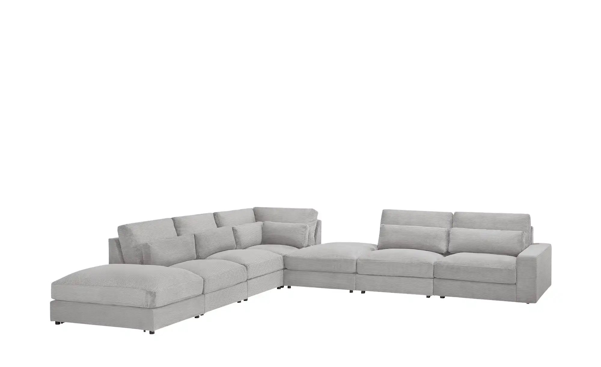 Ecksofa  Branna ¦ grau ¦ Maße (cm): B: 412 H: 88 T: 386 Aktuelles > Babyzim günstig online kaufen