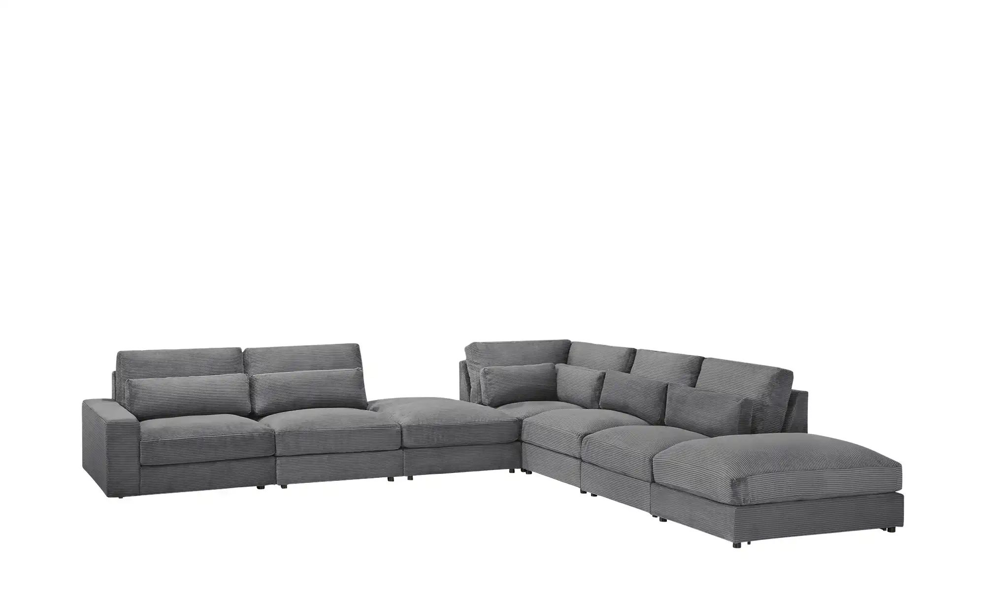 Ecksofa  Branna ¦ grau ¦ Maße (cm): B: 412 H: 88 T: 386.0 Polstermöbel > So günstig online kaufen