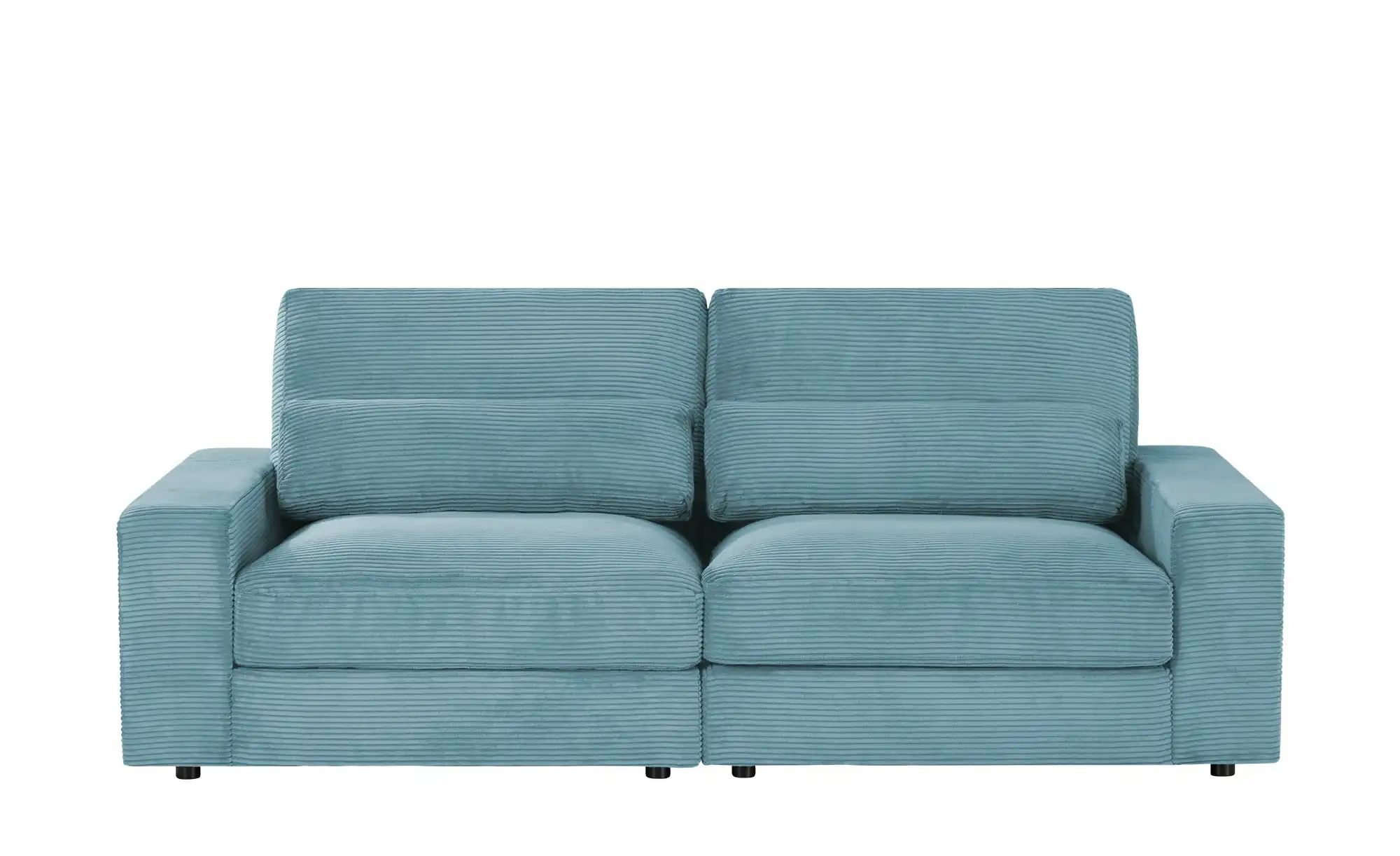 Big Sofa  Branna ¦ türkis/petrol ¦ Maße (cm): B: 232 H: 88 T: 120 Aktuelles günstig online kaufen