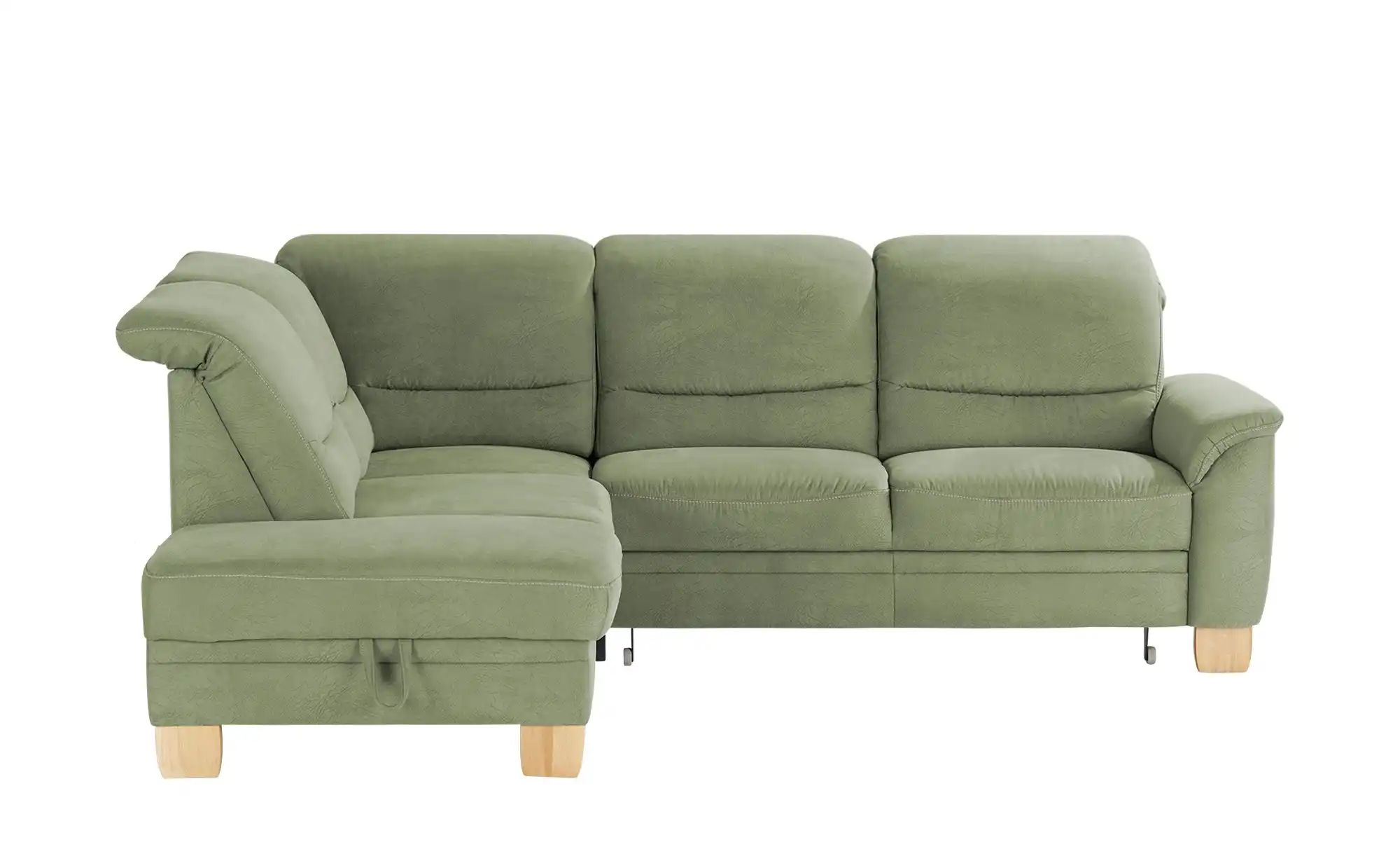 meinSofa Ecksofa  Liva ¦ grün ¦ Maße (cm): B: 254 H: 106 T: 224 Polstermöbe günstig online kaufen