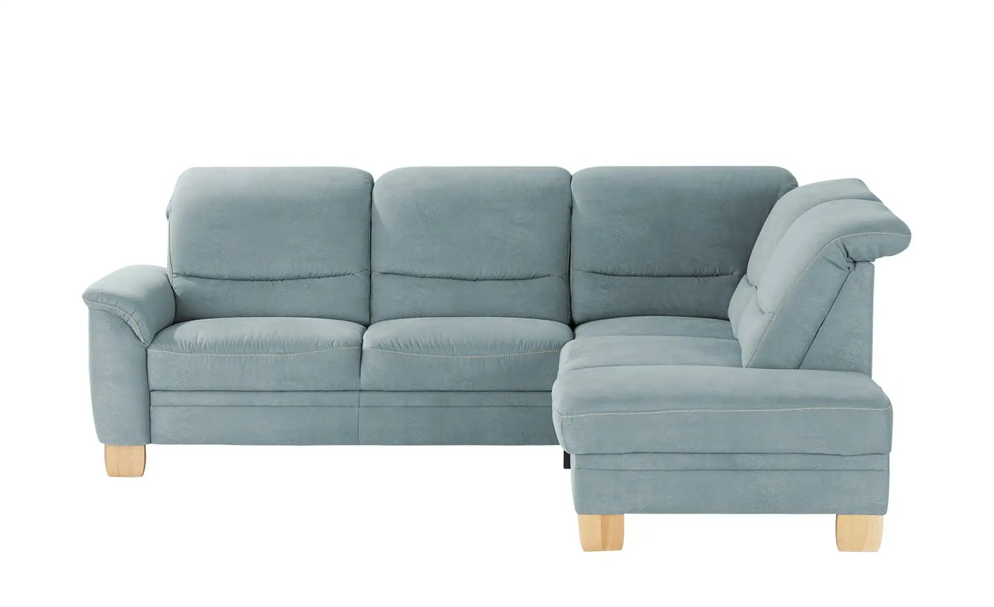 meinSofa Ecksofa  Liva ¦ blau ¦ Maße (cm): B: 254 H: 106 T: 224 Polstermöbe günstig online kaufen