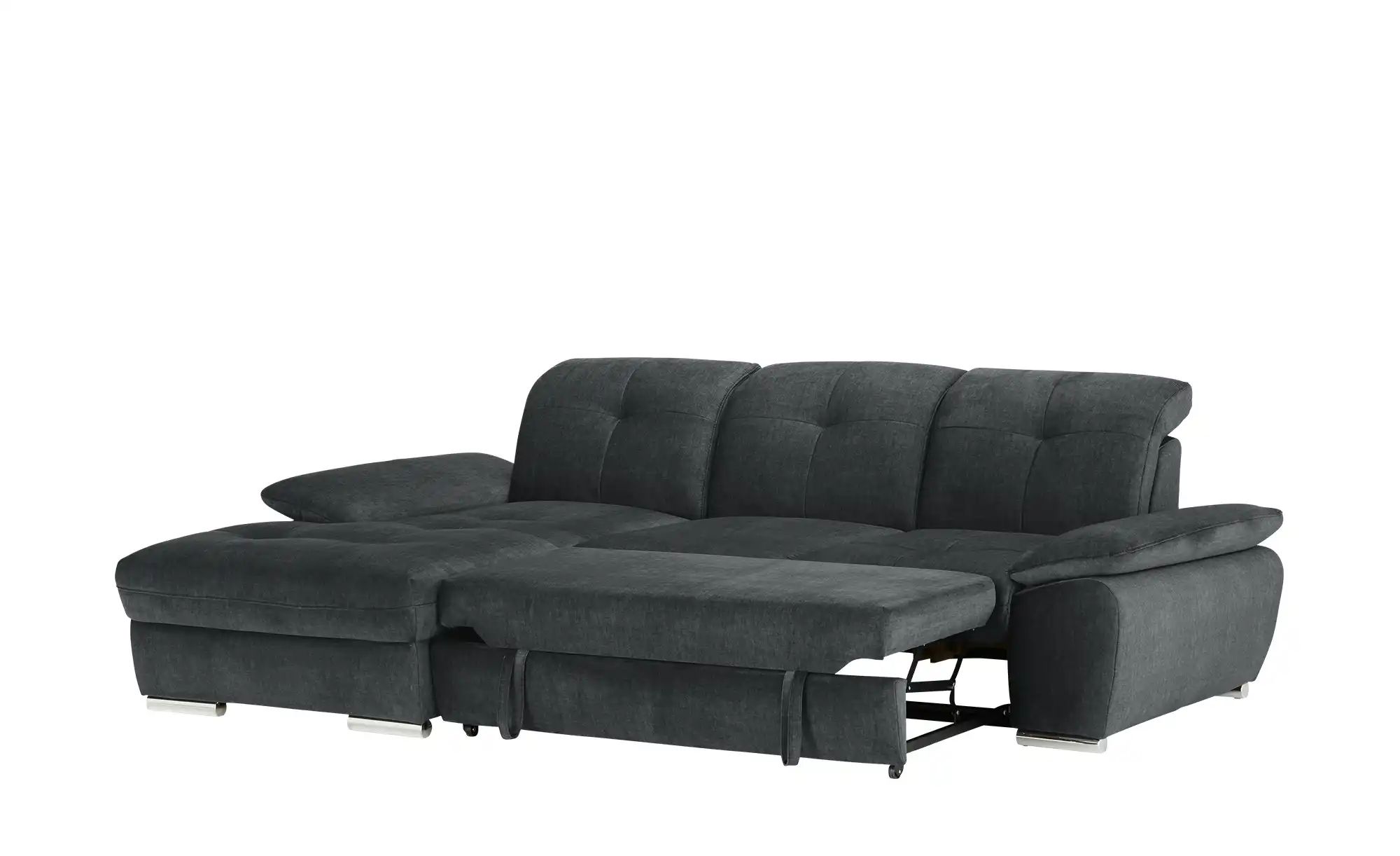 Thumbnail - Ecksofa  Gladys ¦ schwarz ¦ Maße (cm): B: 282 H: 103 T: 197.0 Polstermöbel > Sofas > 3-Sitzer - Höffner