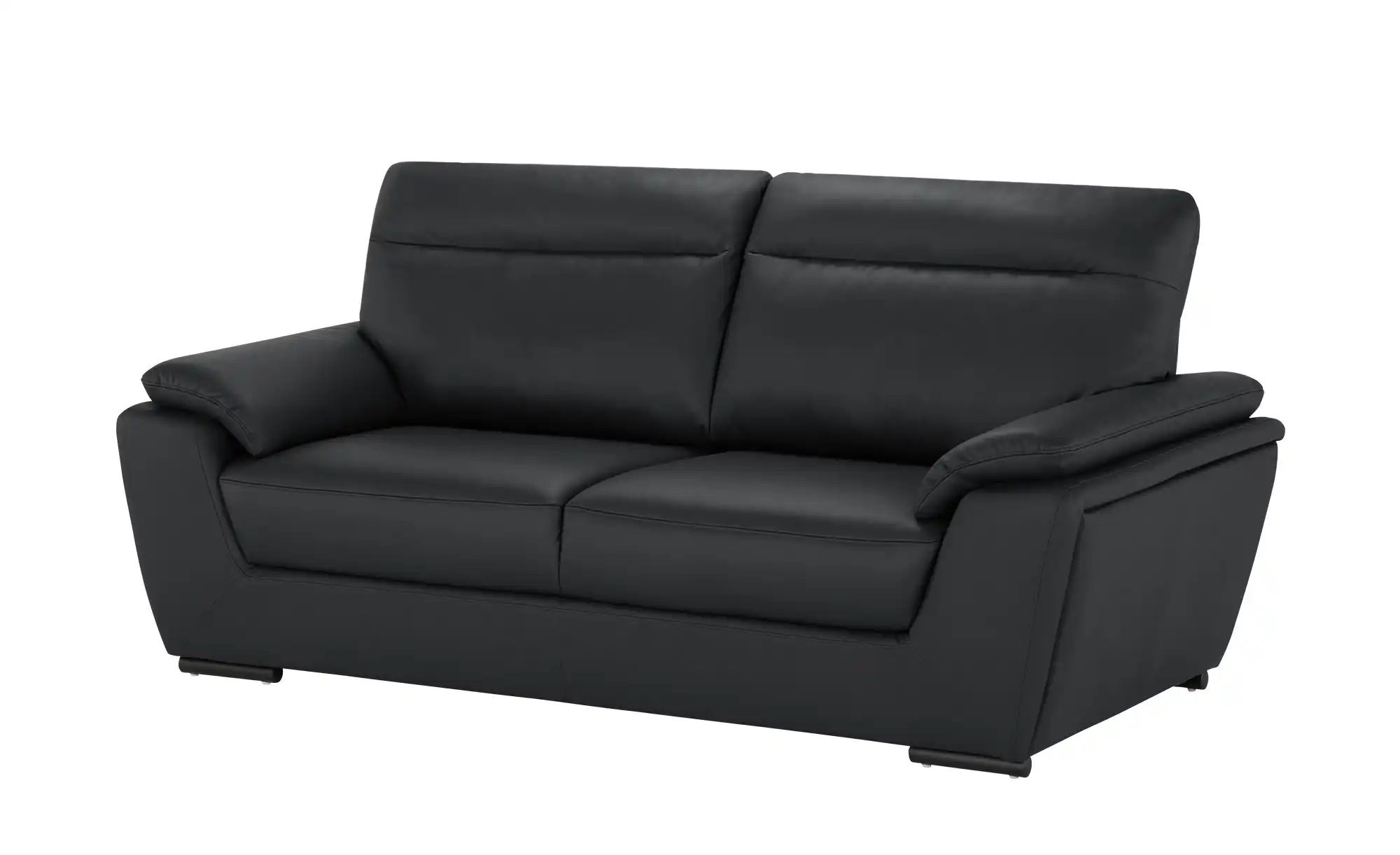 Thumbnail - Sofa aus Leder Brandy II ¦ schwarz ¦ Maße (cm): B: 210 H: 95 T: 100.0 Polstermöbel > Sofas > 2-Sitzer - Höffner
