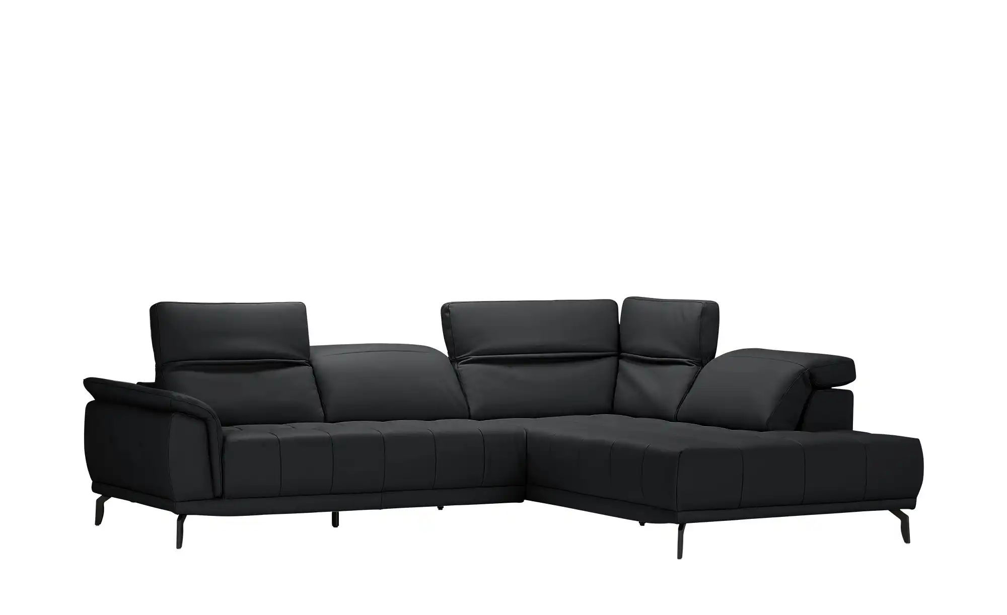 Ecksofa  Palermo ¦ schwarz ¦ Maße (cm): B: 310 H: 82 T: 233 Polstermöbel > günstig online kaufen