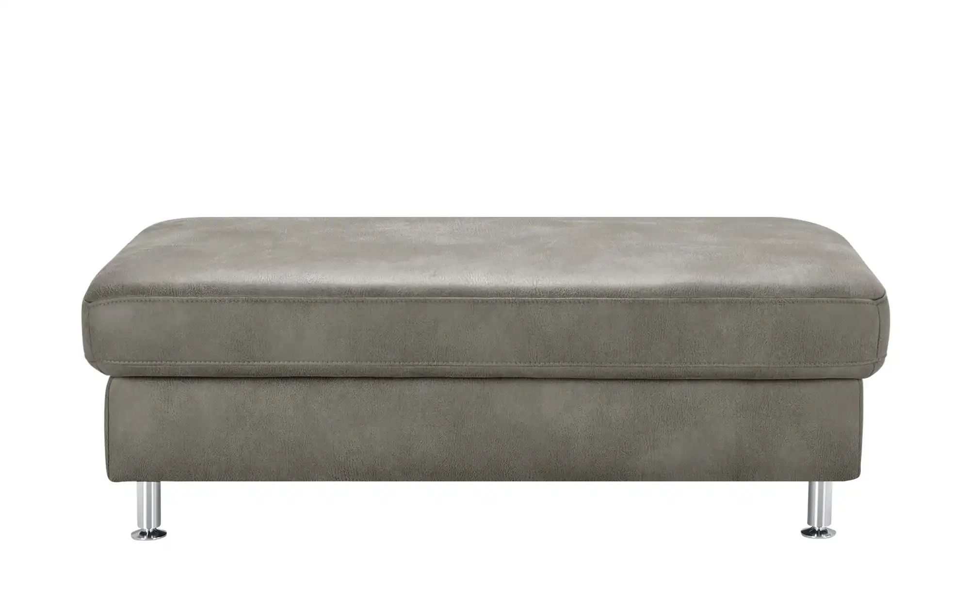 Mein Sofa bold XXL Hocker  Veit ¦ grau ¦ Maße (cm): B: 130 H: 46 T: 65 Pols günstig online kaufen