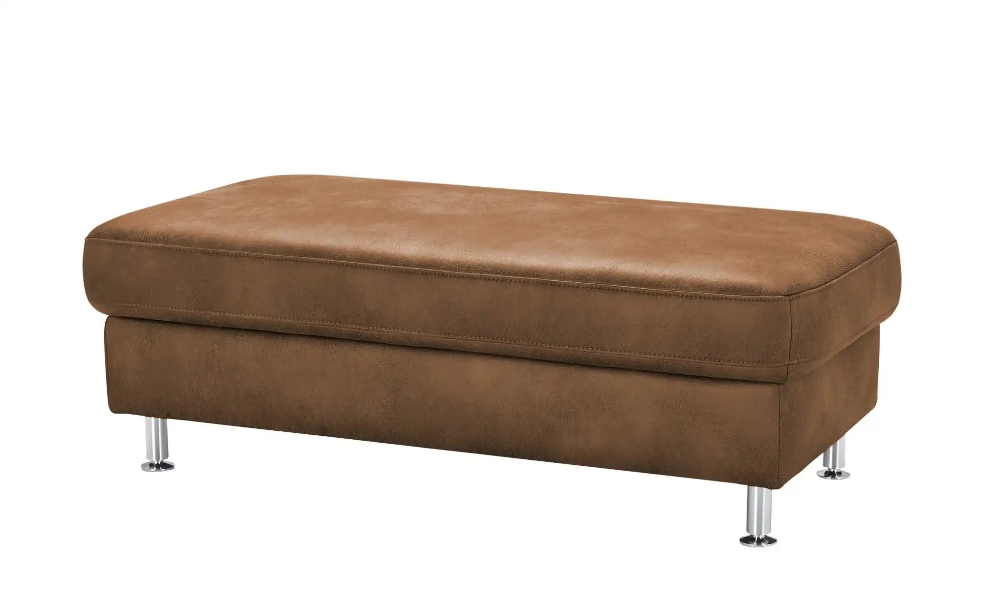 Mein Sofa bold XXL Hocker  Veit ¦ braun ¦ Maße (cm): B: 130 H: 46 T: 65 Pol günstig online kaufen