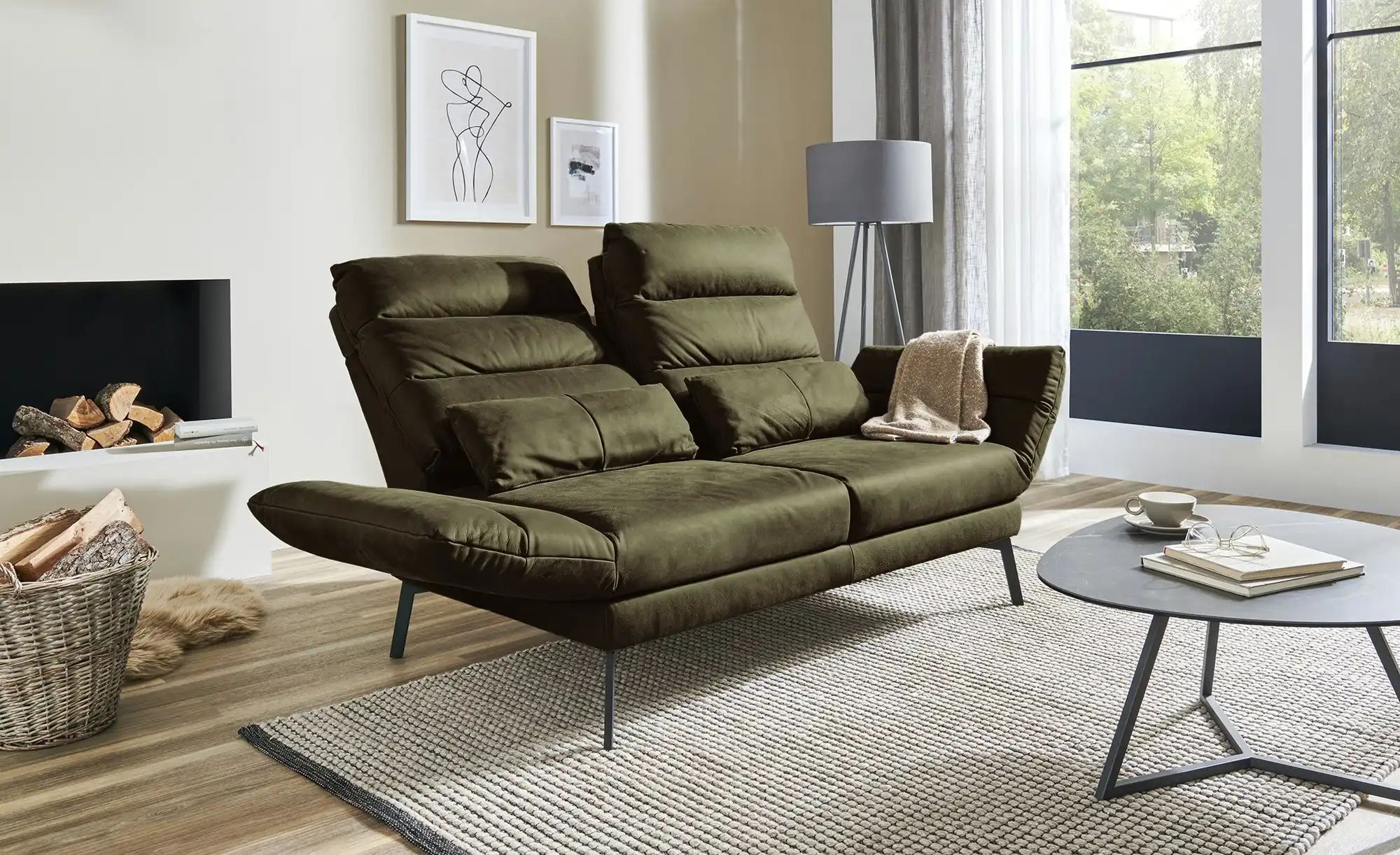 Elegantes Max Schelling Sofa Ebenbild