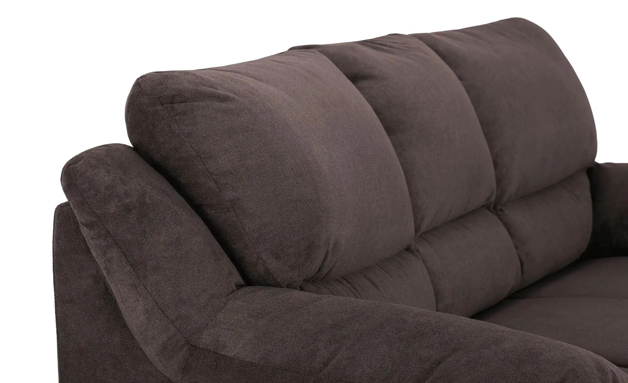 uno Sofa 3-sitzig aus Mikrofaser Nebolo ¦ braun ¦ Maße (cm): B: 209 H: 97 T günstig online kaufen