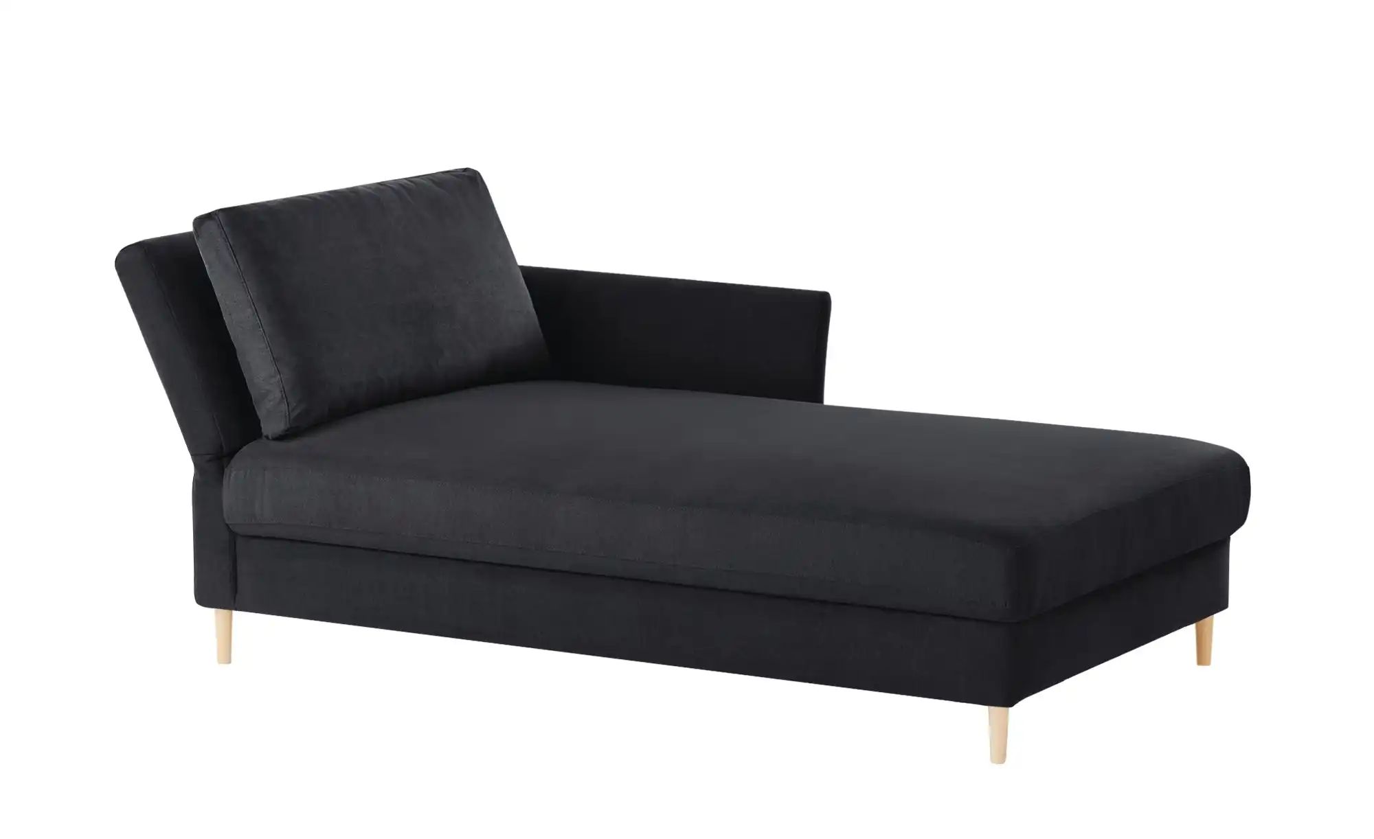 Thumbnail - nehl Liege  Easy ¦ schwarz ¦ Maße (cm): B: 220 H: 80 T: 96.0 Polstermöbel > Ottomanen & Recamiere - Höffner