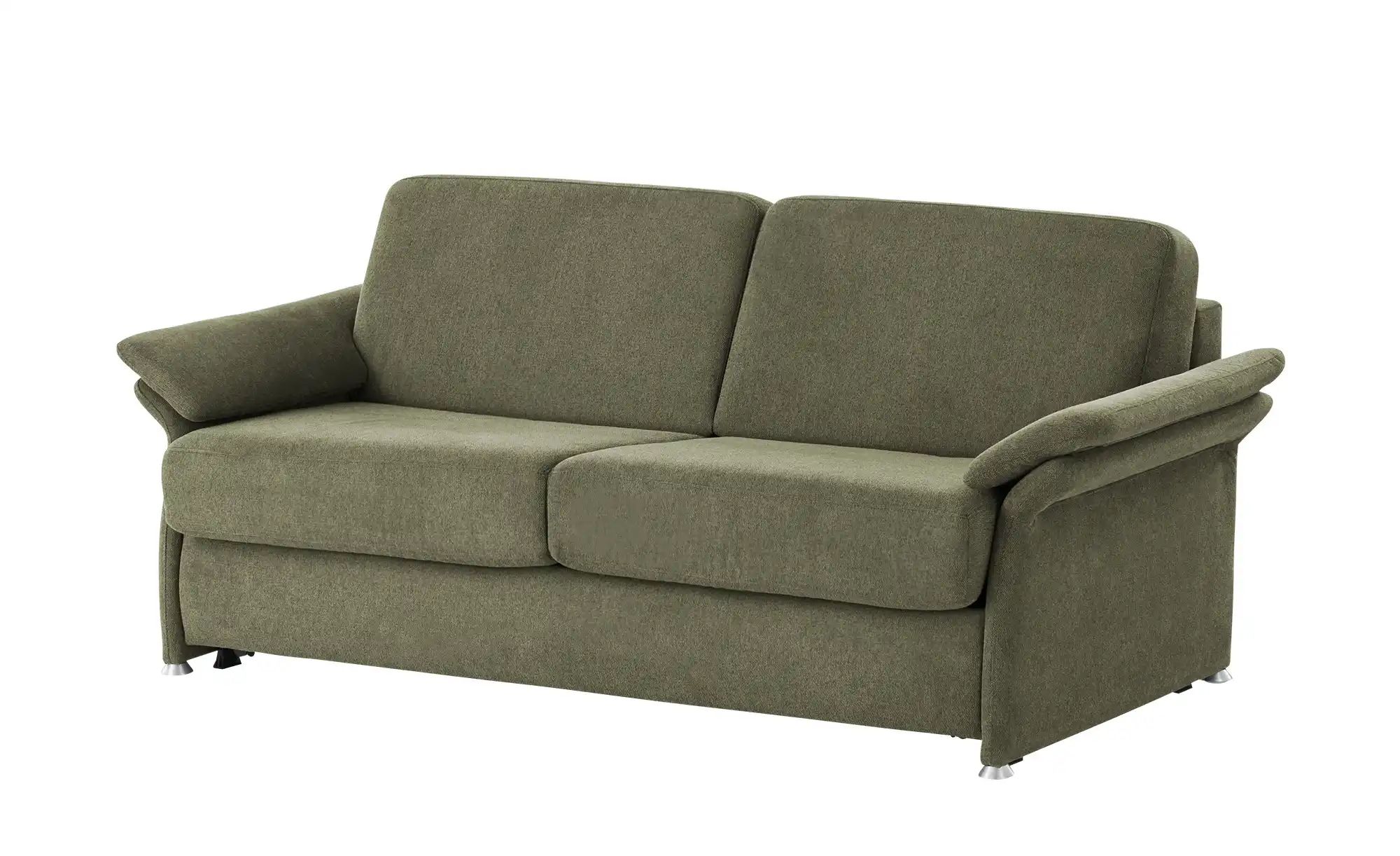 Thumbnail - nehl Schlafsofa mit Schlaffunktion Boston Basic ¦ grün ¦ Maße (cm): B: 195 H: 91 T: 103.0 Polstermöbel > Sofas > Einzels...