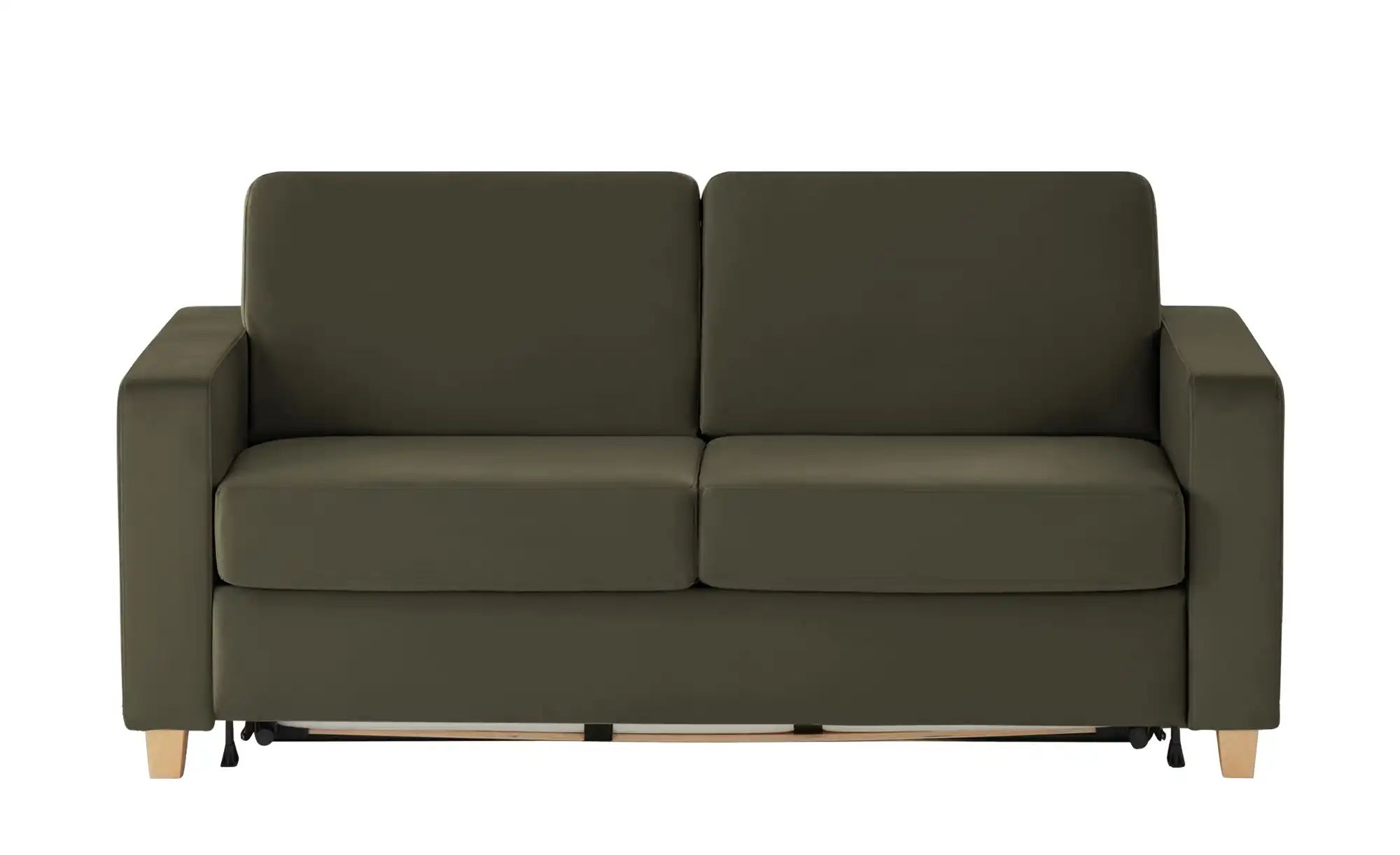 nehl Schlafsofa  Boston Deluxe ¦ grün ¦ Maße (cm): B: 199 H: 91 T: 103 Pols günstig online kaufen