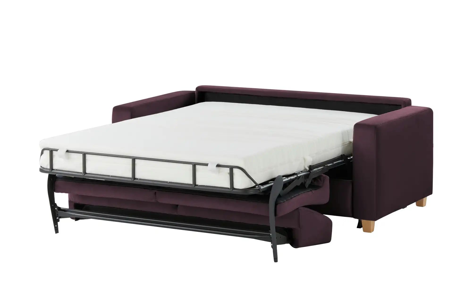 nehl Schlafsofa  Boston Deluxe ¦ lila/violett ¦ Maße (cm): B: 199 H: 91 T: günstig online kaufen