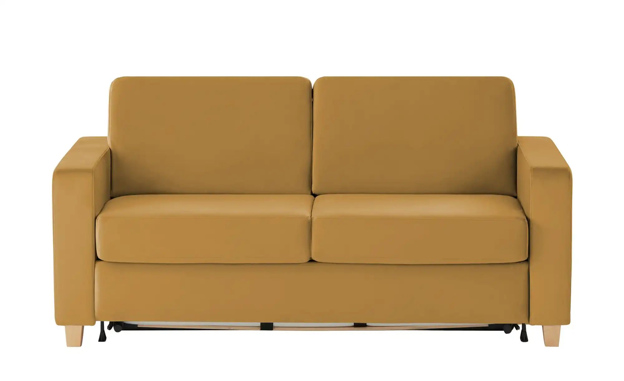 nehl Schlafsofa  Boston Deluxe ¦ gelb ¦ Maße (cm): B: 199 H: 91 T: 103 Pols günstig online kaufen