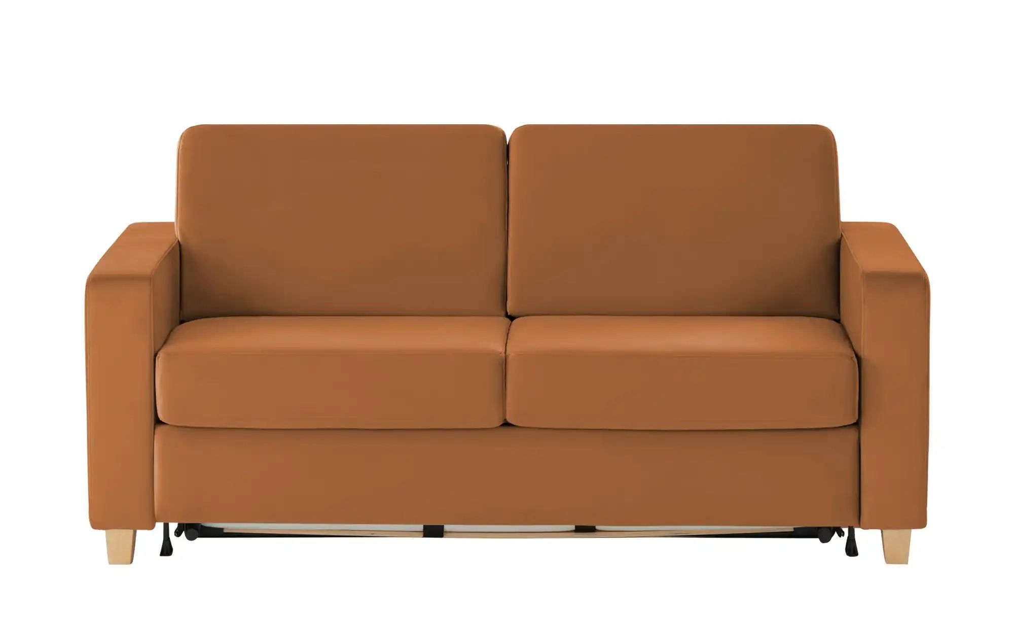 nehl Schlafsofa  Boston Deluxe ¦ orange ¦ Maße (cm): B: 199 H: 91 T: 103 Po günstig online kaufen