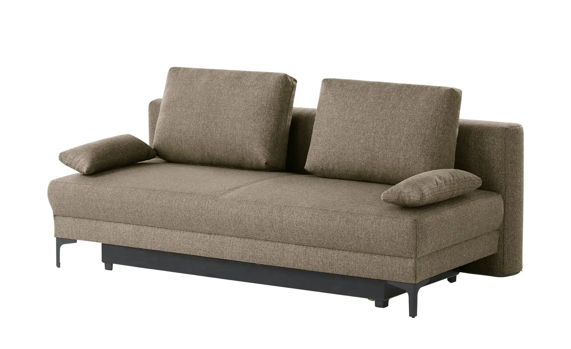 Schlafsofa mit Schlaffunktion Genua ¦ braun ¦ Maße (cm): B: 205 H: 89 T: 10 günstig online kaufen