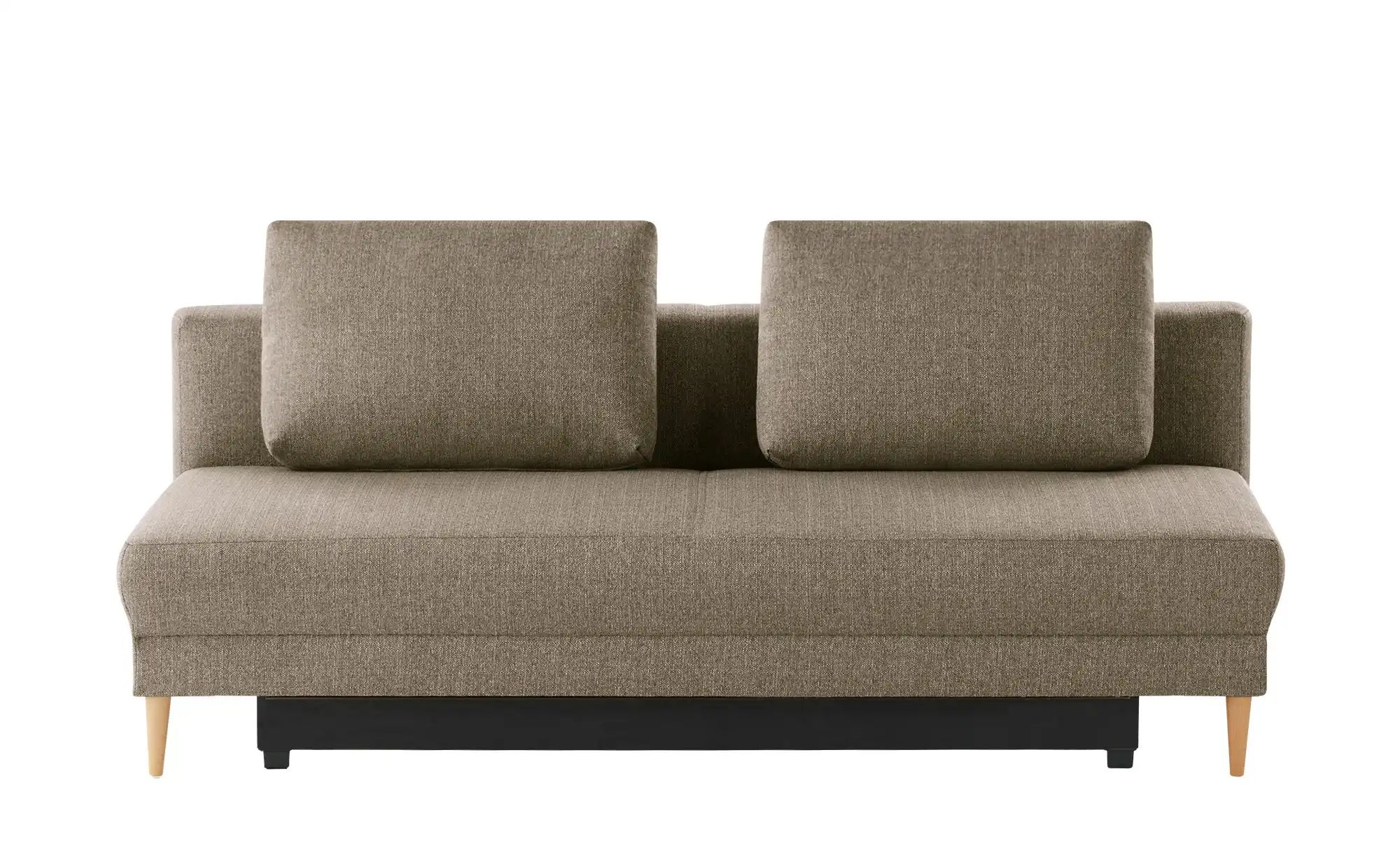 Schlafsofa mit Schlaffunktion Genua ¦ braun ¦ Maße (cm): B: 205 H: 89 T: 10 günstig online kaufen