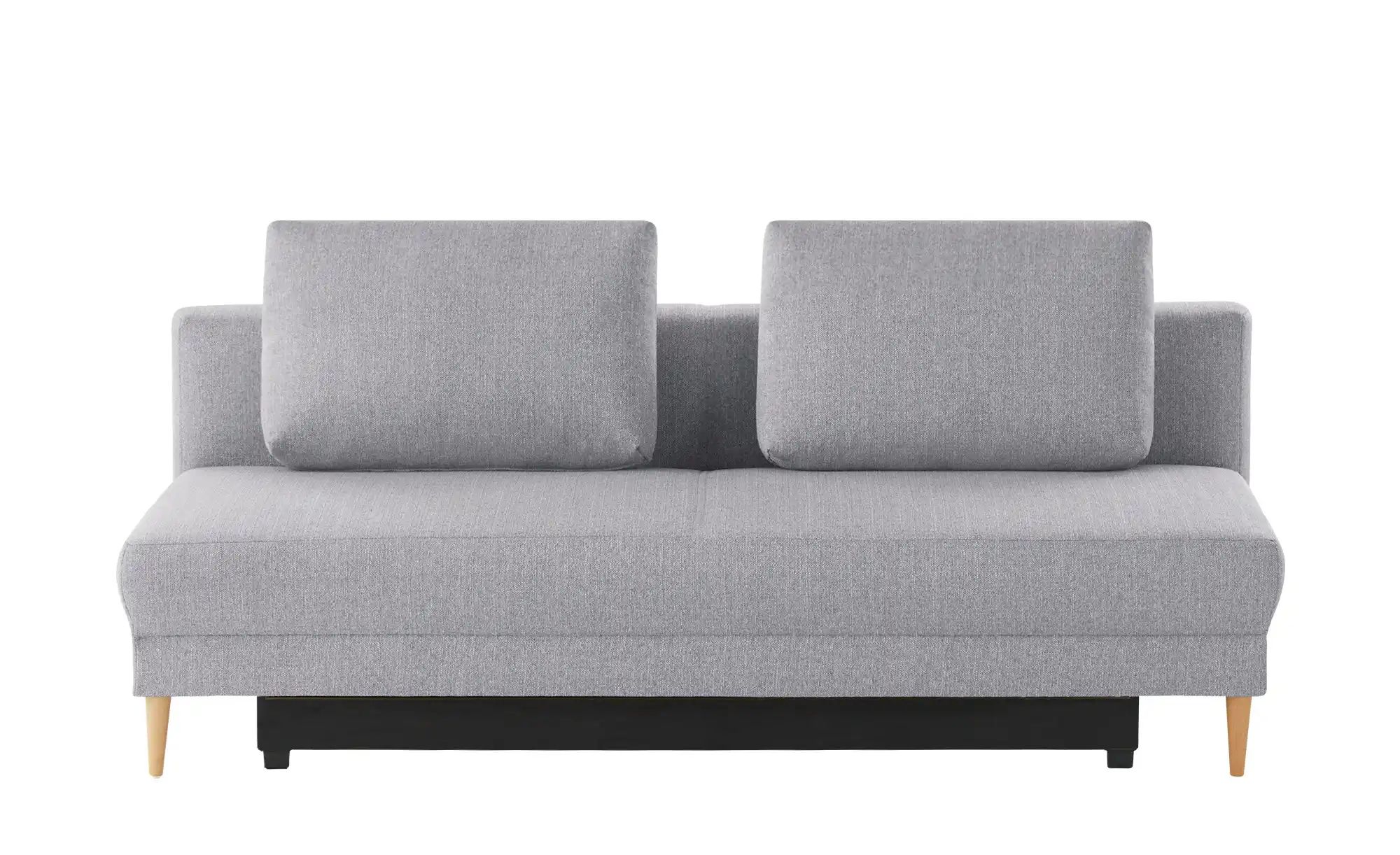 Schlafsofa mit Schlaffunktion Genua ¦ grau ¦ Maße (cm): B: 205 H: 89 T: 94 günstig online kaufen