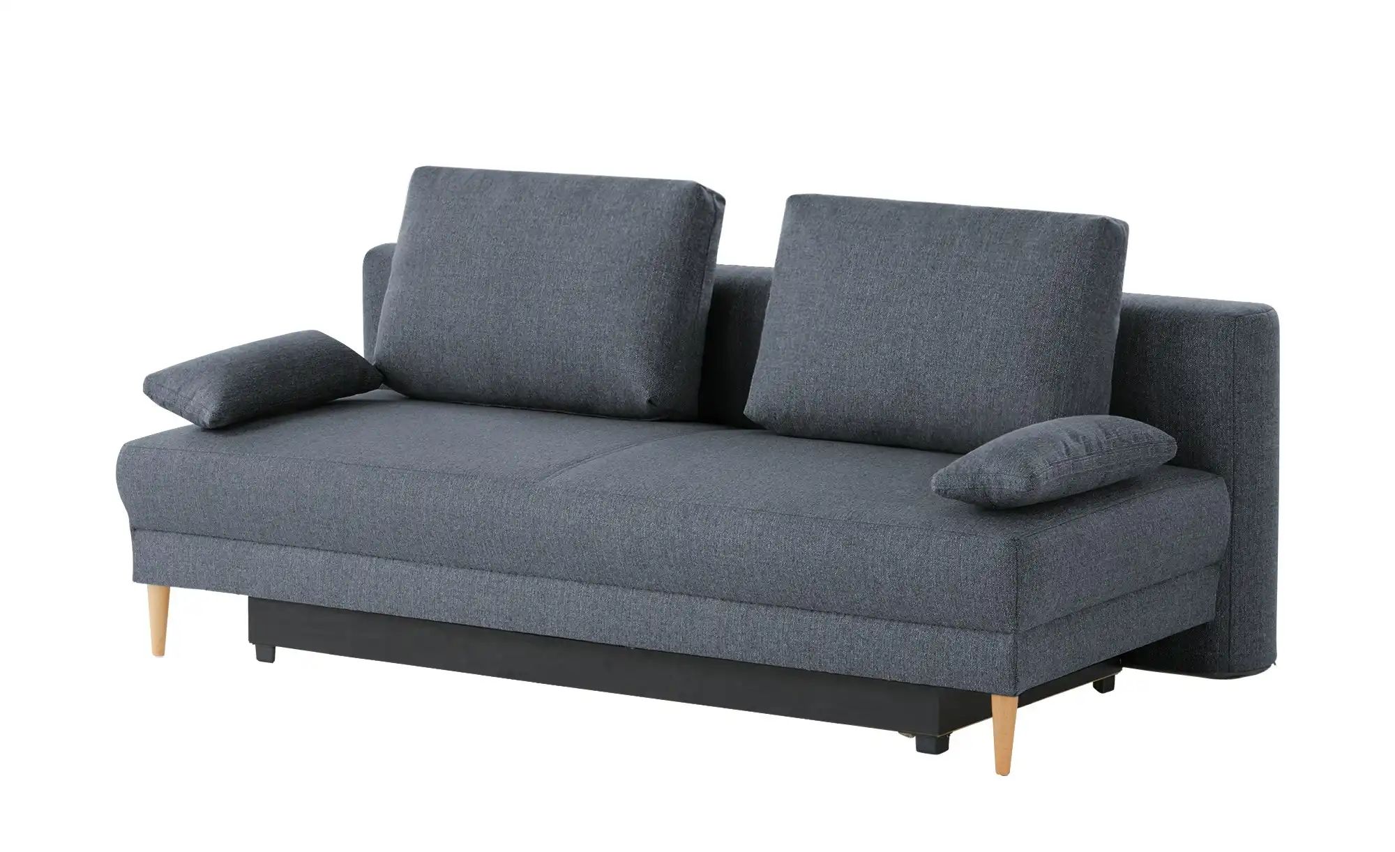 Schlafsofa mit Schlaffunktion Genua ¦ blau ¦ Maße (cm): B: 205 H: 89 T: 94 günstig online kaufen