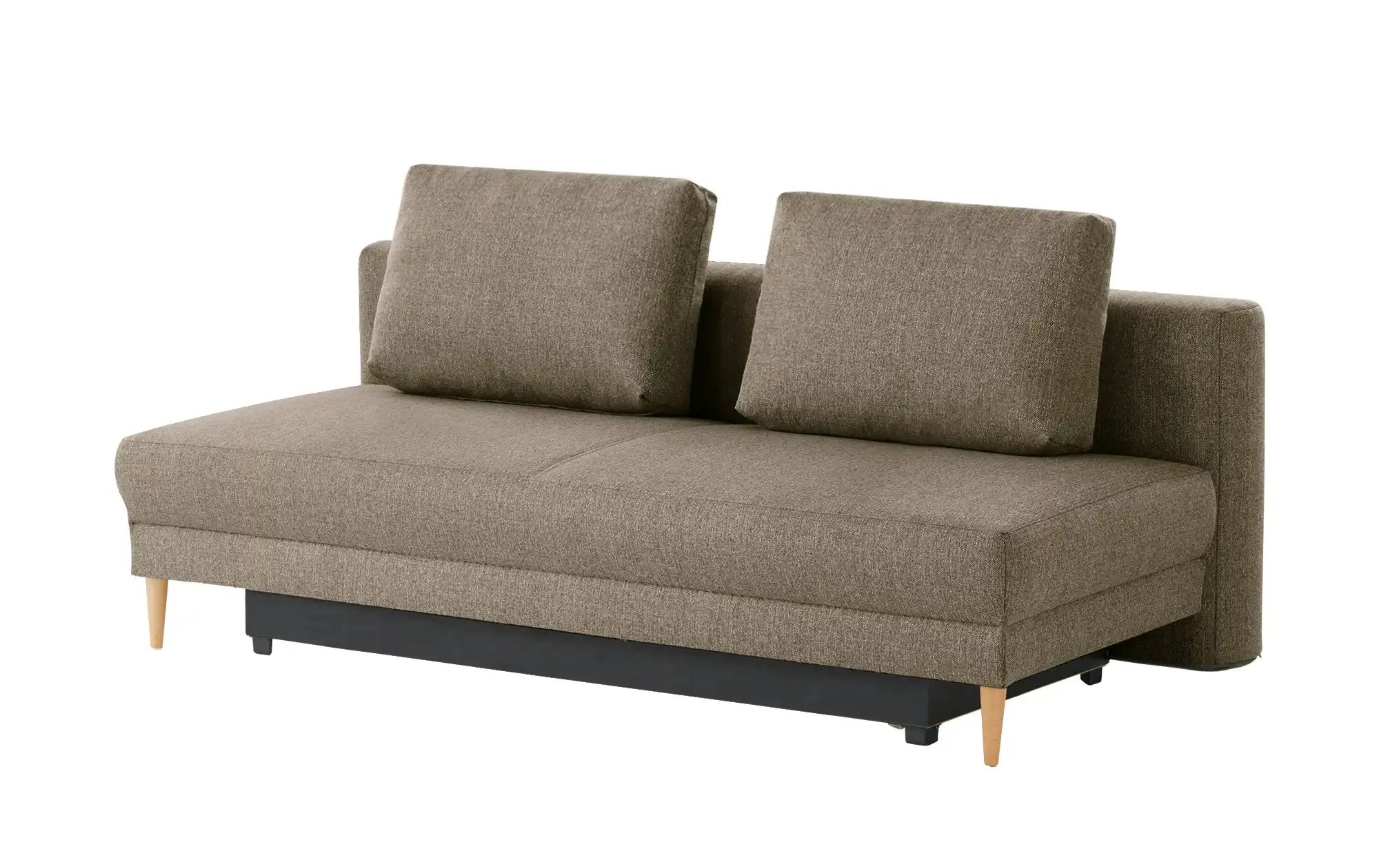 Schlafsofa mit Schlaffunktion Genua ¦ braun ¦ Maße (cm): B: 205 H: 89 T: 94 günstig online kaufen