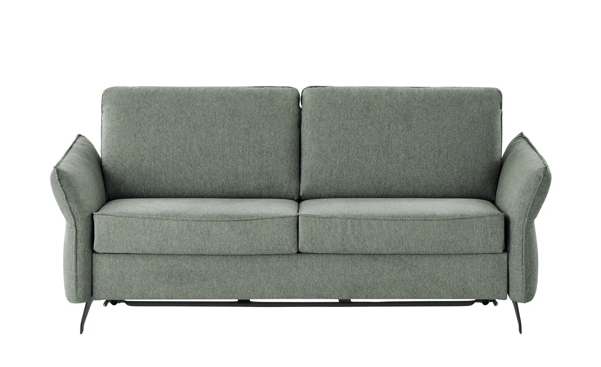 Schlafsofa mit Schlaffunktion Collin ¦ grün ¦ Maße (cm): B: 192 H: 90 T: 10 günstig online kaufen