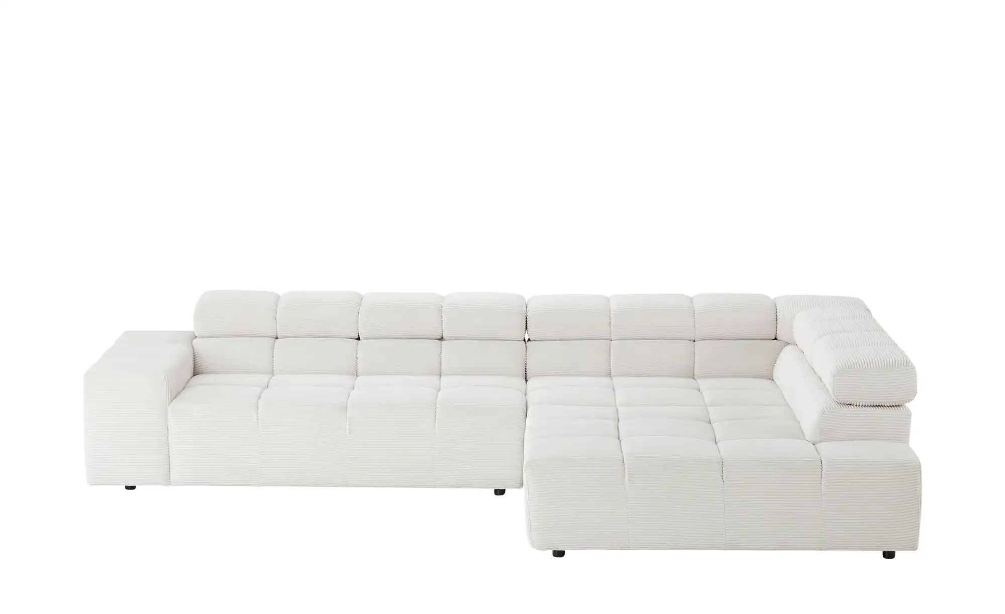 Ecksofa  Bandola ¦ weiß ¦ Maße (cm): B: 319 H: 82 T: 215 Polstermöbel > Sof günstig online kaufen