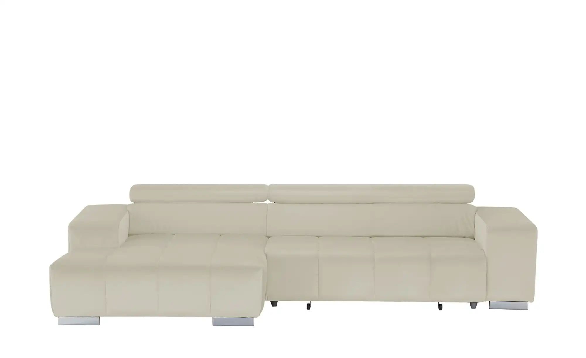 uno Ecksofa mit Kopfteilverstellung Origo ¦ beige ¦ Maße (cm): B: 307 H: 73 günstig online kaufen