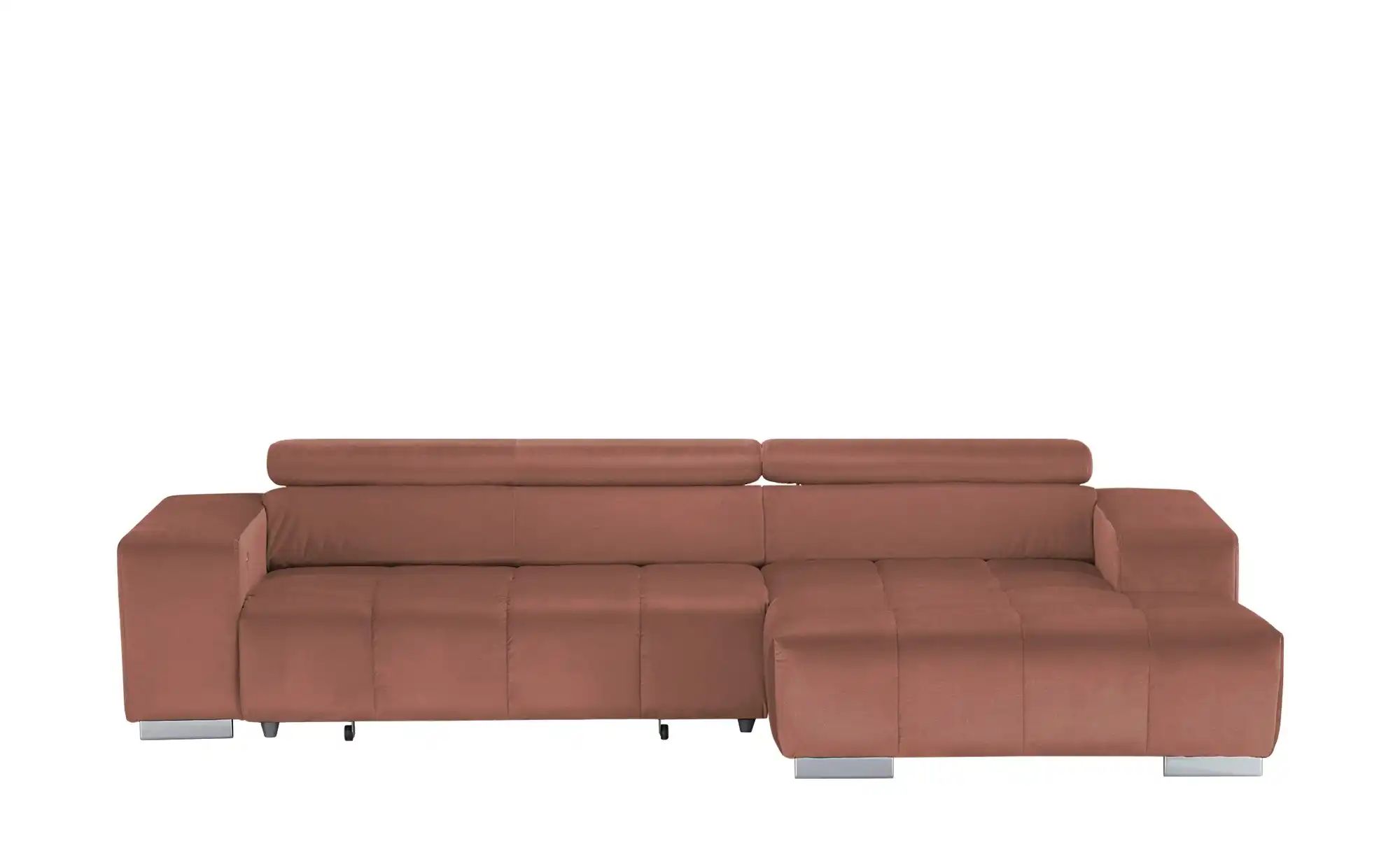 uno Ecksofa mit Kopfteilverstellung Origo ¦ orange ¦ Maße (cm): B: 307 H: 7 günstig online kaufen