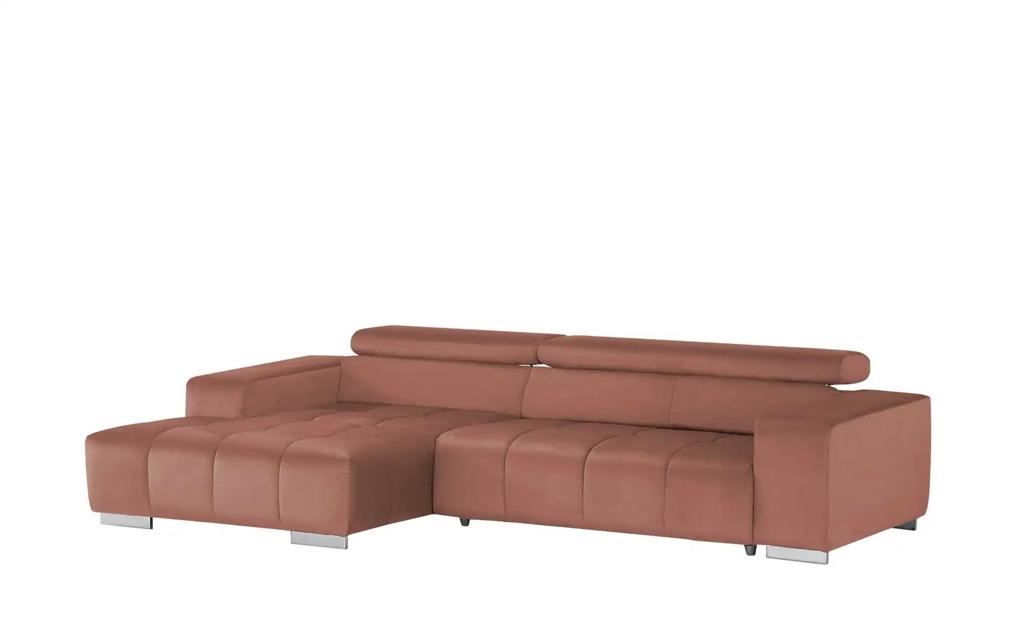 uno Ecksofa mit Kopfteilverstellung Origo ¦ orange ¦ Maße (cm): B: 307 H: 7 günstig online kaufen