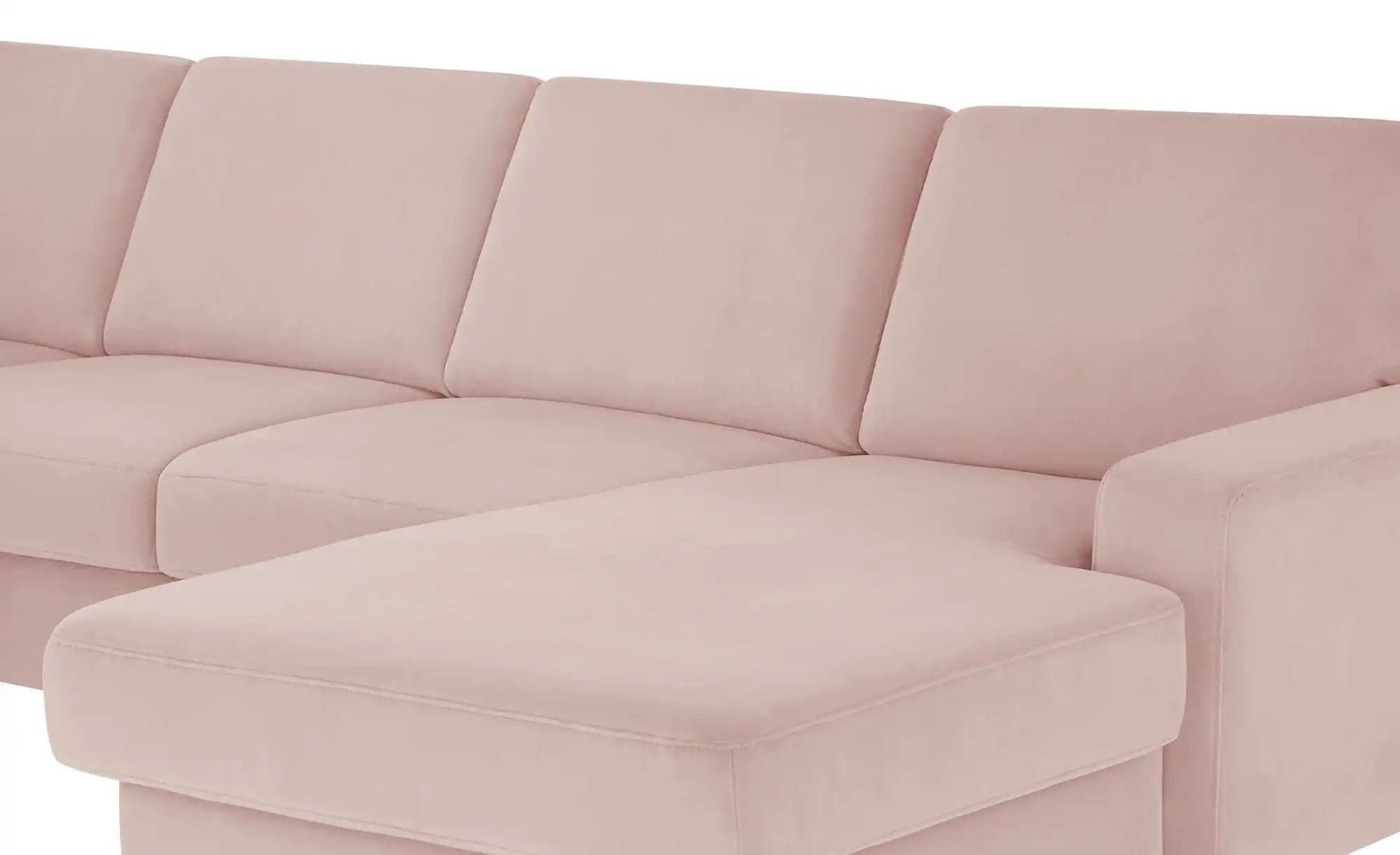 Thumbnail - meinSofa Wohnlandschaft Mit verschiedenen Funktionen verfügbar Jana ¦ rosa/pink ¦ Maße (cm): B: 309 H: 87 T: 235.0 Polst...