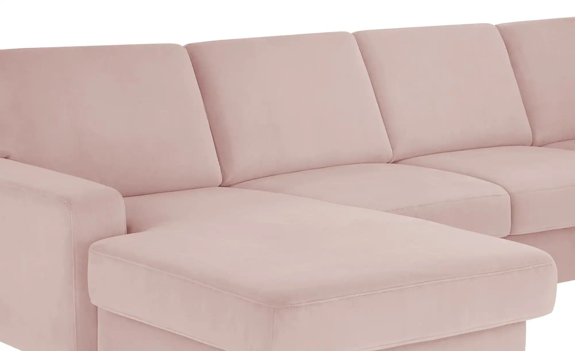 Thumbnail - meinSofa Wohnlandschaft Mit verschiedenen Funktionen verfügbar Jana ¦ rosa/pink ¦ Maße (cm): B: 309 H: 87 T: 235.0 Polst...