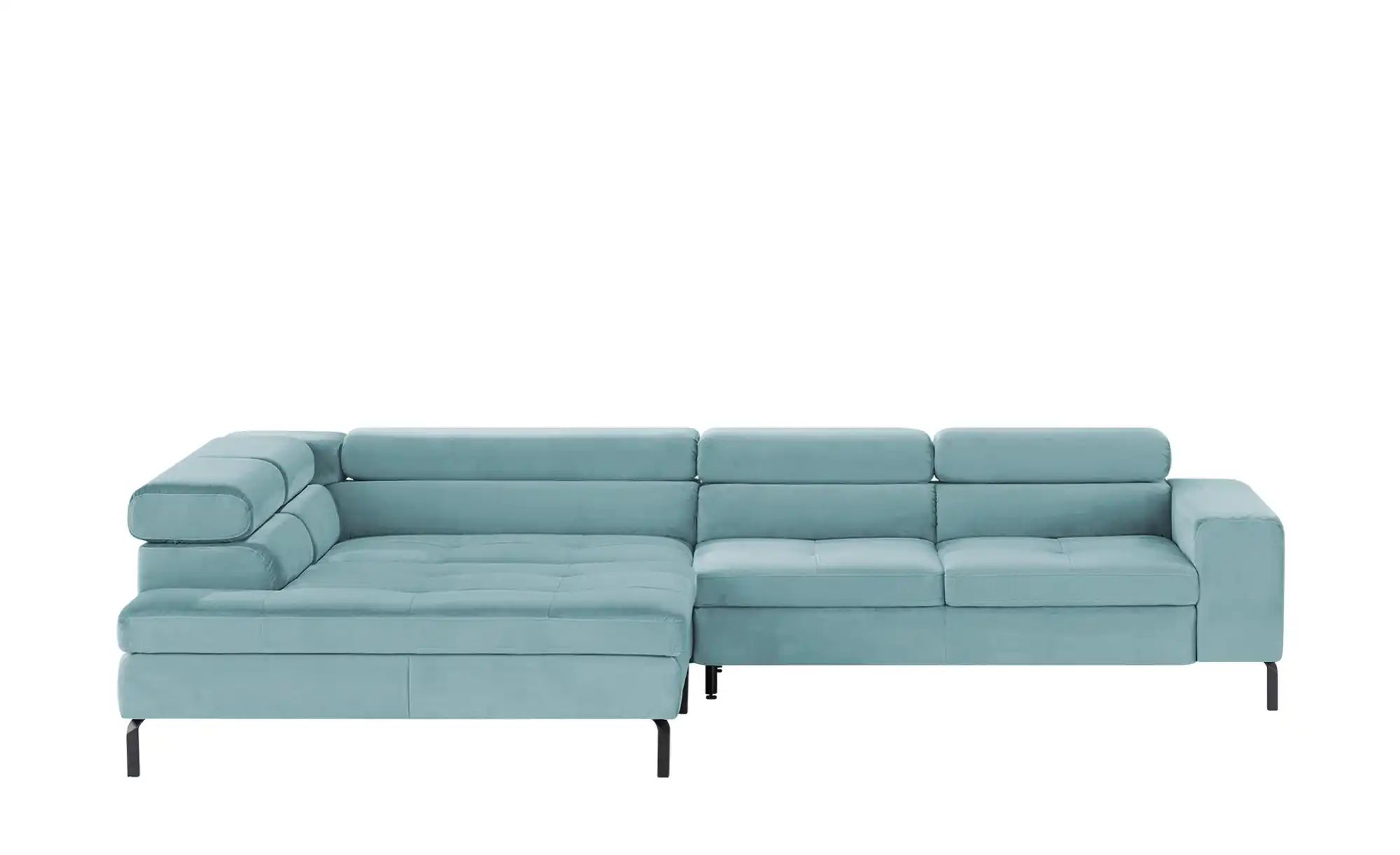 Gallery M Ecksofa  Felicia Due ¦ blau ¦ Maße (cm): B: 309 H: 72 T: 215 Pols günstig online kaufen