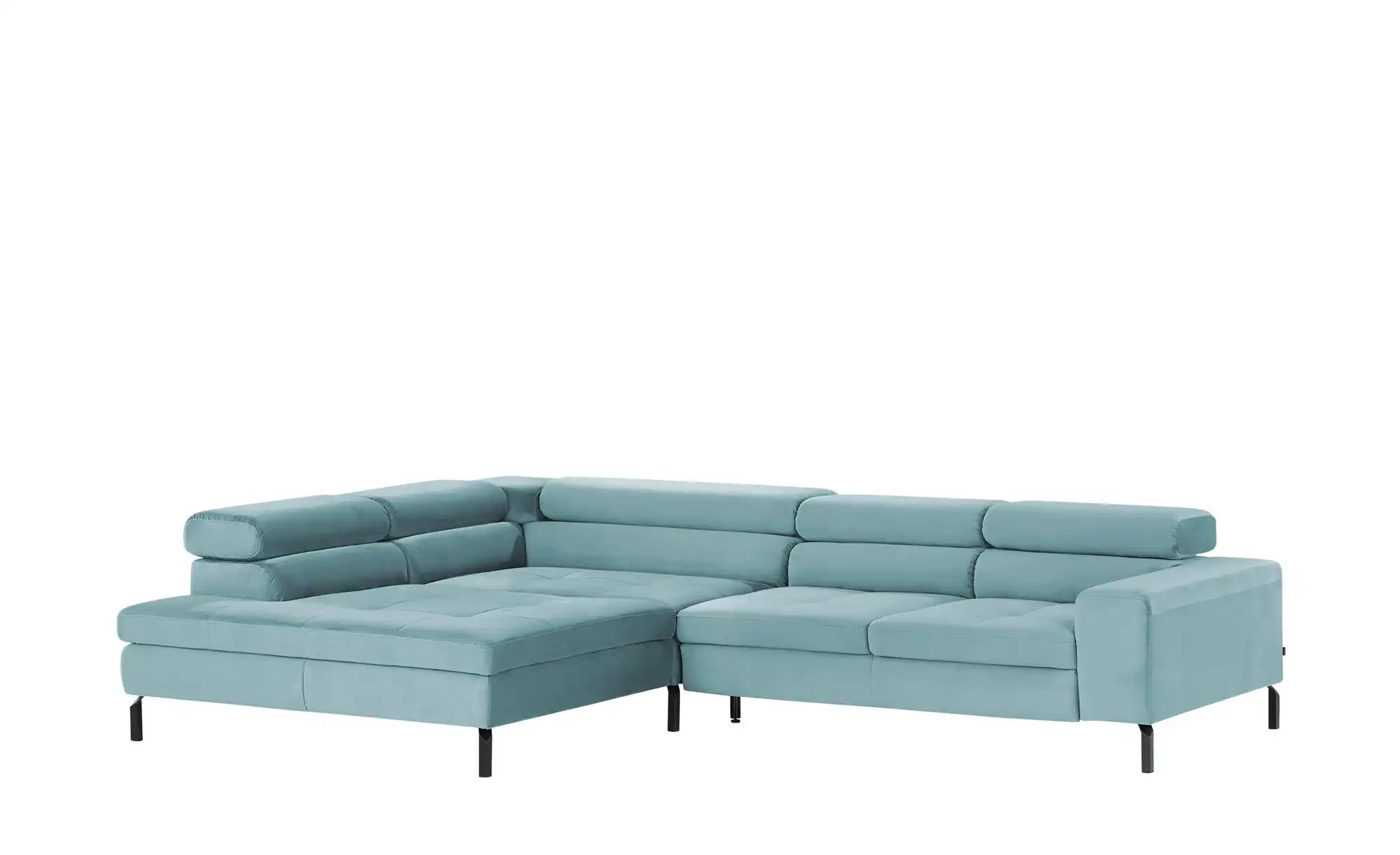 Gallery M Ecksofa  Felicia Due ¦ blau ¦ Maße (cm): B: 309 H: 72 T: 215 Pols günstig online kaufen