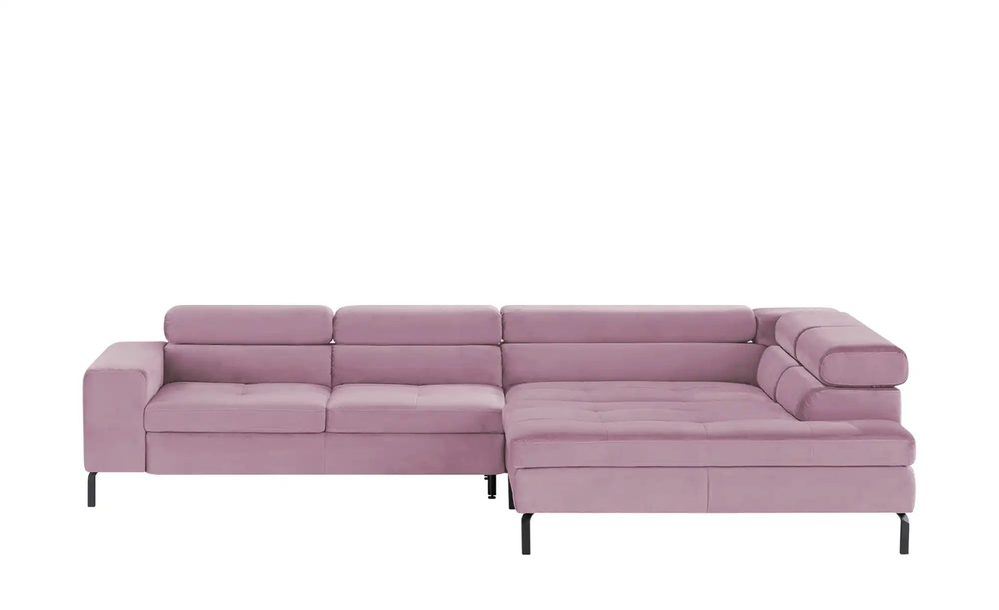 Gallery M Ecksofa  Felicia Due ¦ rosa/pink ¦ Maße (cm): B: 309 H: 72 T: 215 günstig online kaufen