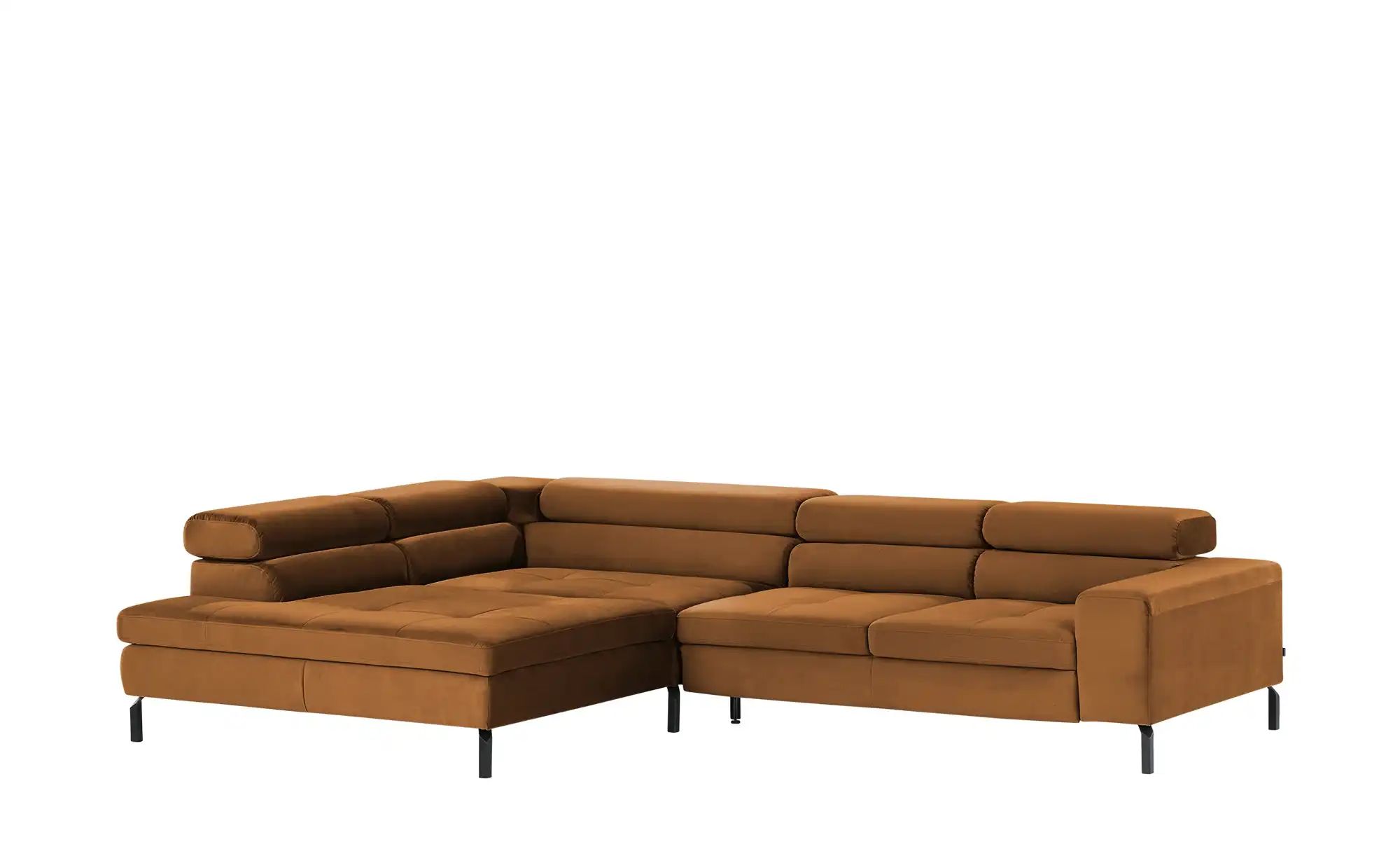 Gallery M Ecksofa  Felicia Due ¦ braun ¦ Maße (cm): B: 309 H: 72 T: 215 Pol günstig online kaufen