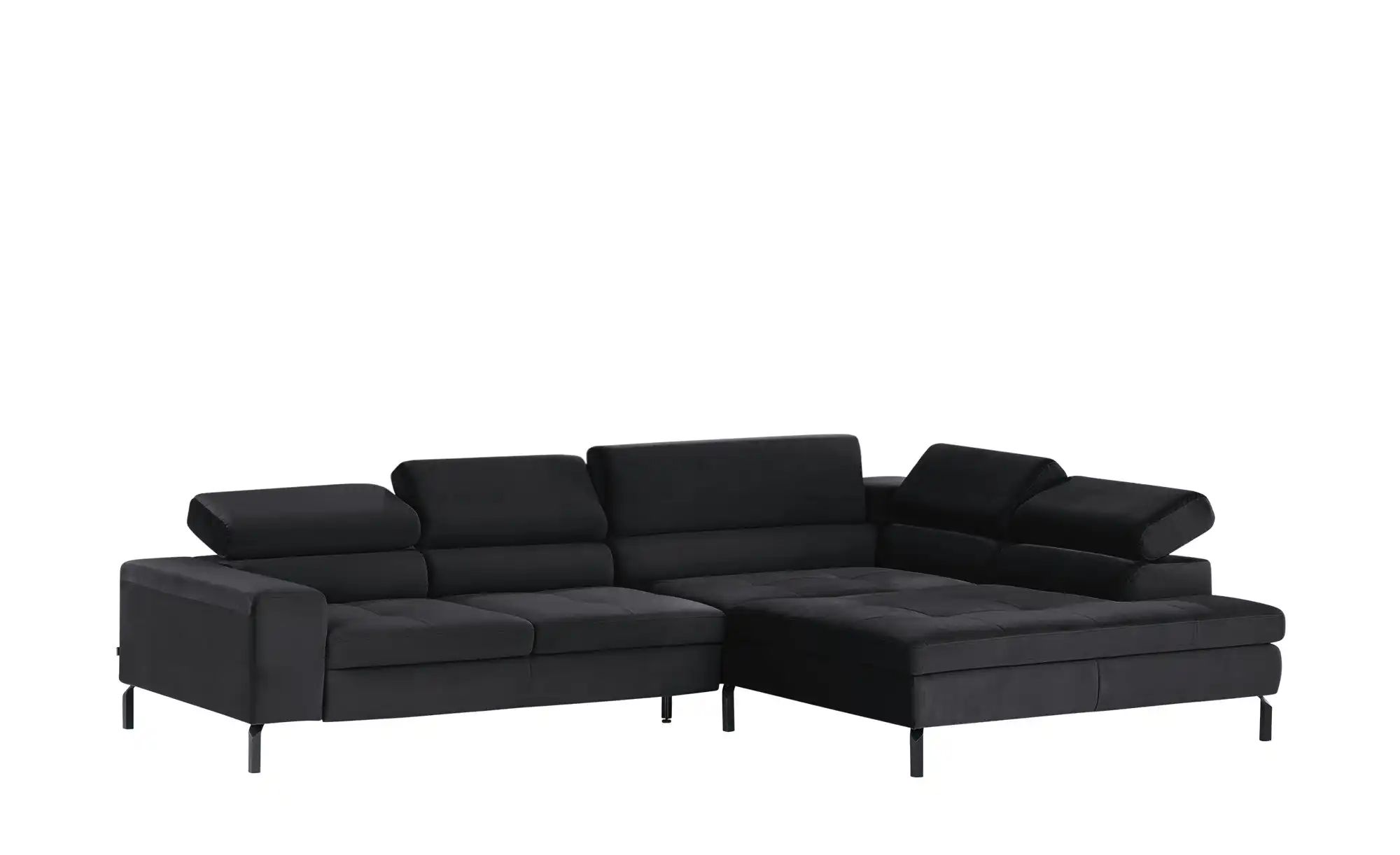 Gallery M Ecksofa  Felicia Due ¦ schwarz ¦ Maße (cm): B: 309 H: 72 T: 215 P günstig online kaufen