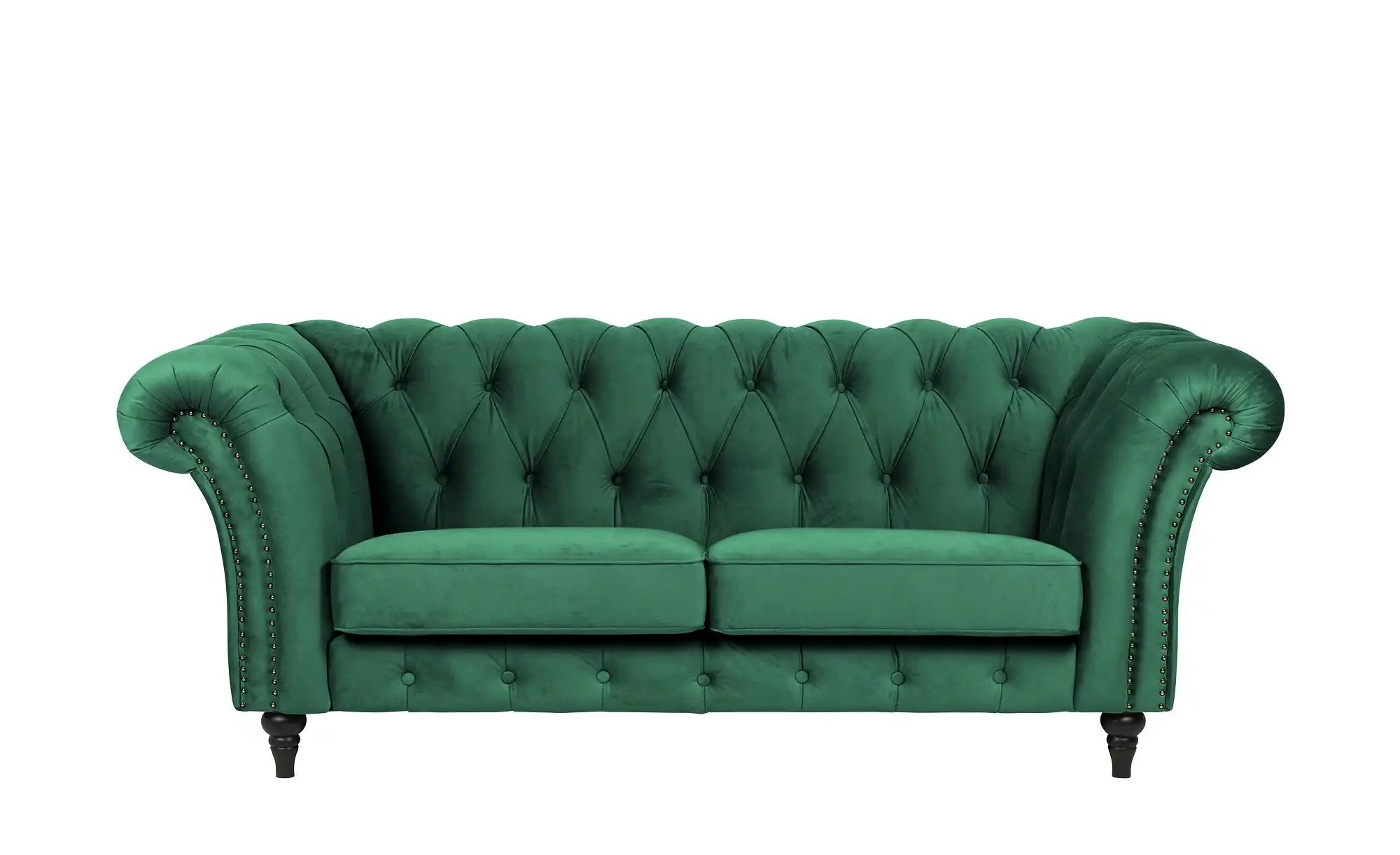 SOHO Einzelsofa  Churchill ¦ grün ¦ Maße (cm): B: 212 H: 79 T: 100 Polsterm günstig online kaufen