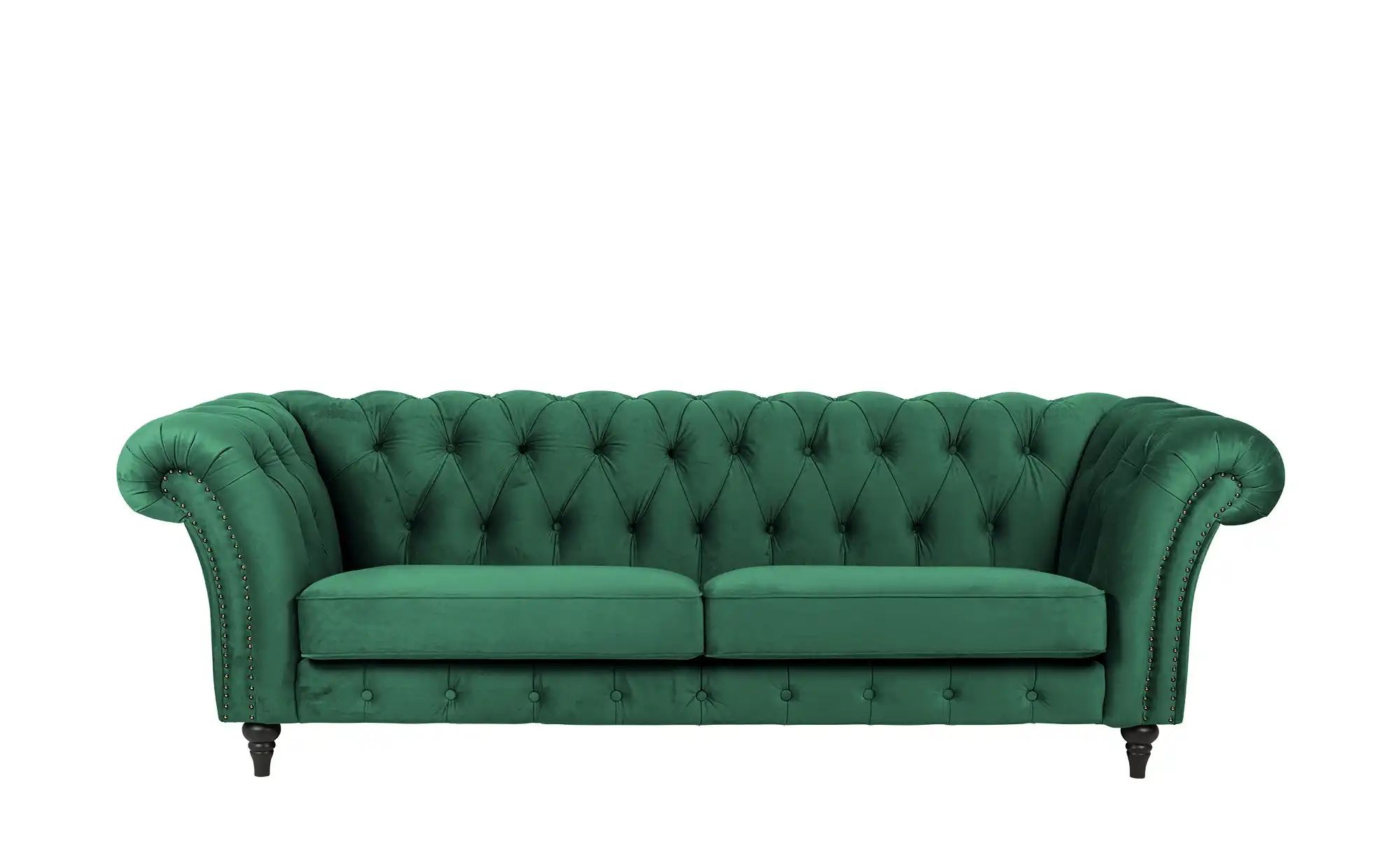 SOHO Einzelsofa  Churchill ¦ grün ¦ Maße (cm): B: 252 H: 79 T: 100 Polsterm günstig online kaufen