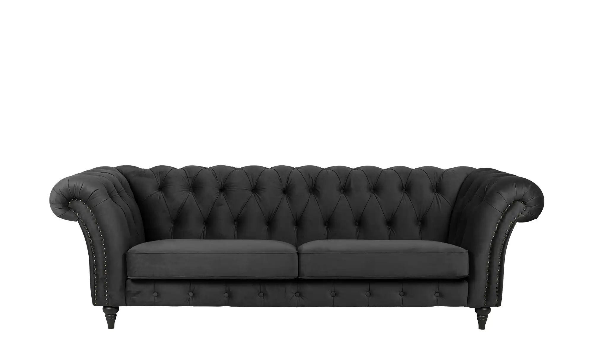 SOHO Einzelsofa  Churchill ¦ schwarz ¦ Maße (cm): B: 252 H: 79 T: 100 Polst günstig online kaufen