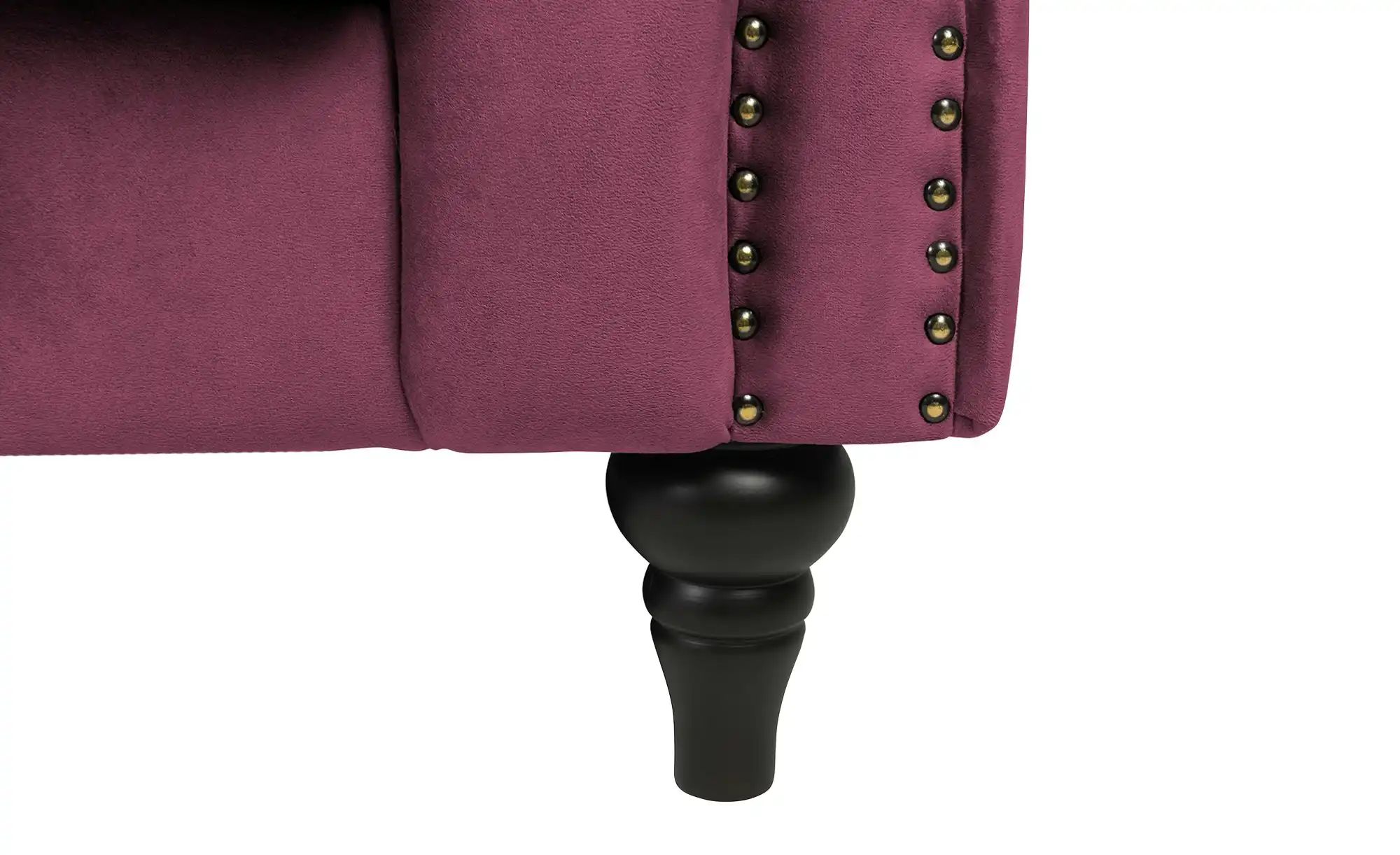 Thumbnail - SOHO Einzelsofa  Churchill ¦ lila/violett ¦ Maße (cm): B: 252 H: 79 T: 100.0 Polstermöbel > Sofas > 3-Sitzer - Höffner