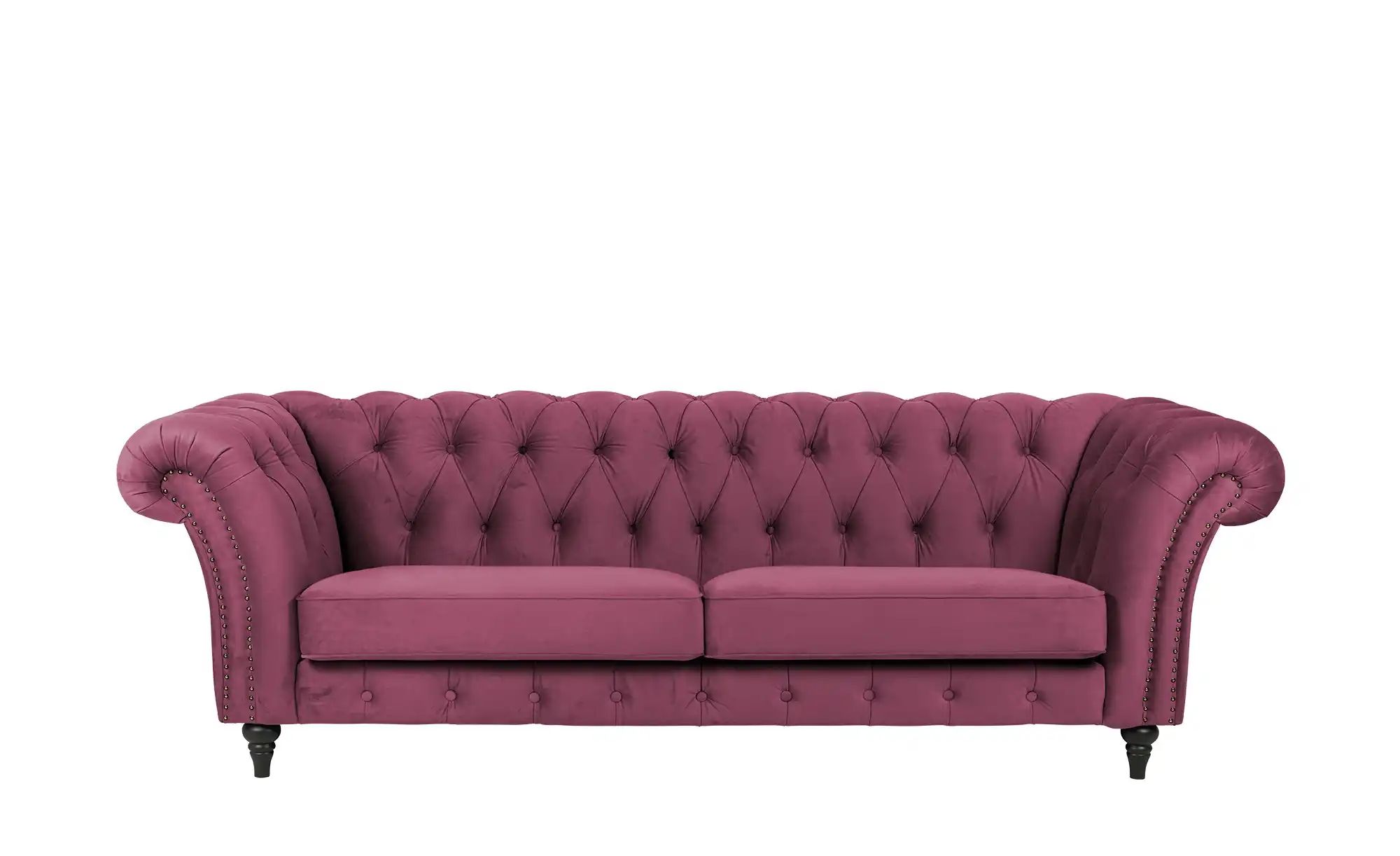 SOHO Einzelsofa  Churchill ¦ lila/violett ¦ Maße (cm): B: 252 H: 79 T: 100 günstig online kaufen